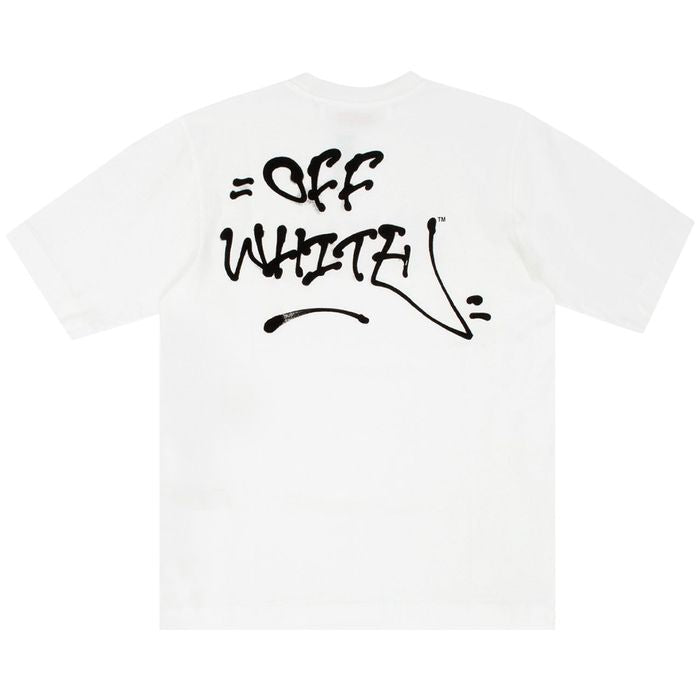 Off-White Neon Grafitti T-Shirt RRP £310