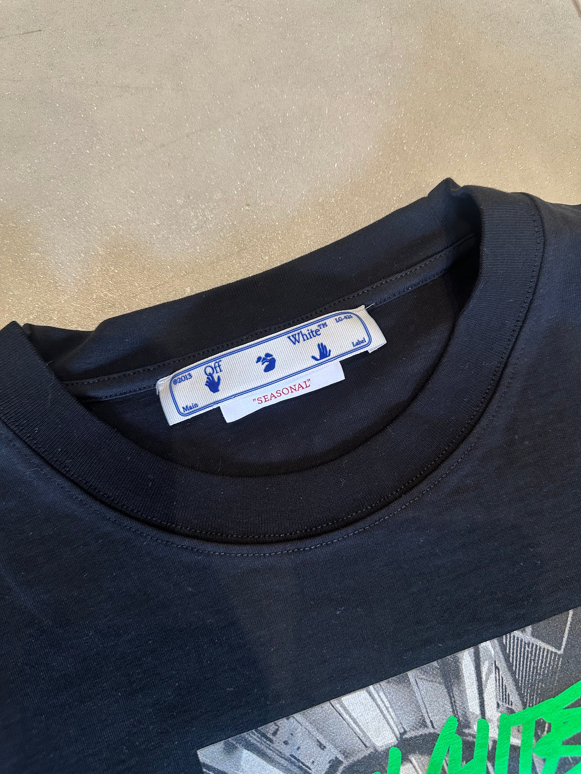 Off-White Metro Type Over Skate T-Shirt RRP £310