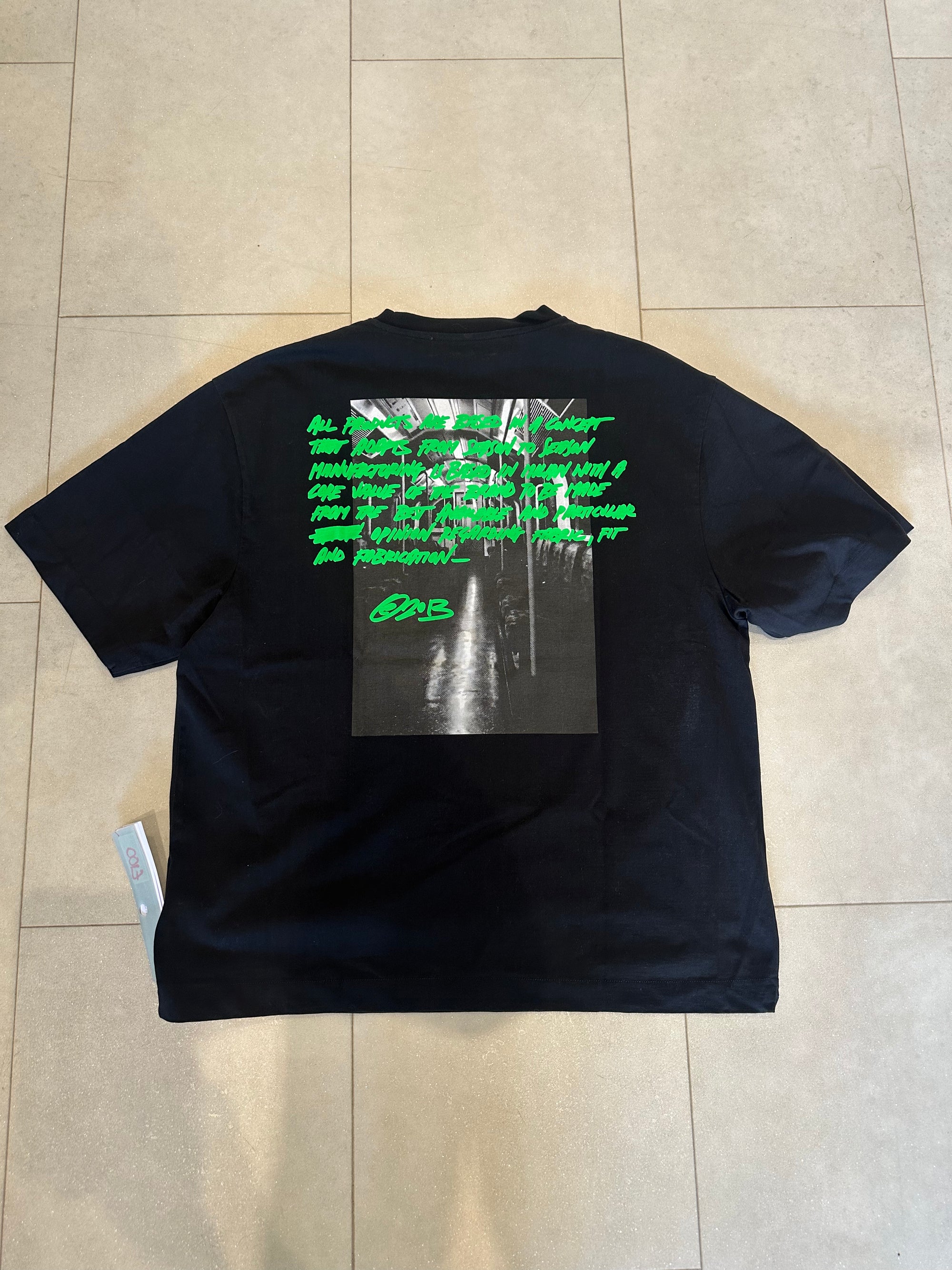 Off-White Metro Type Over Skate T-Shirt RRP £310