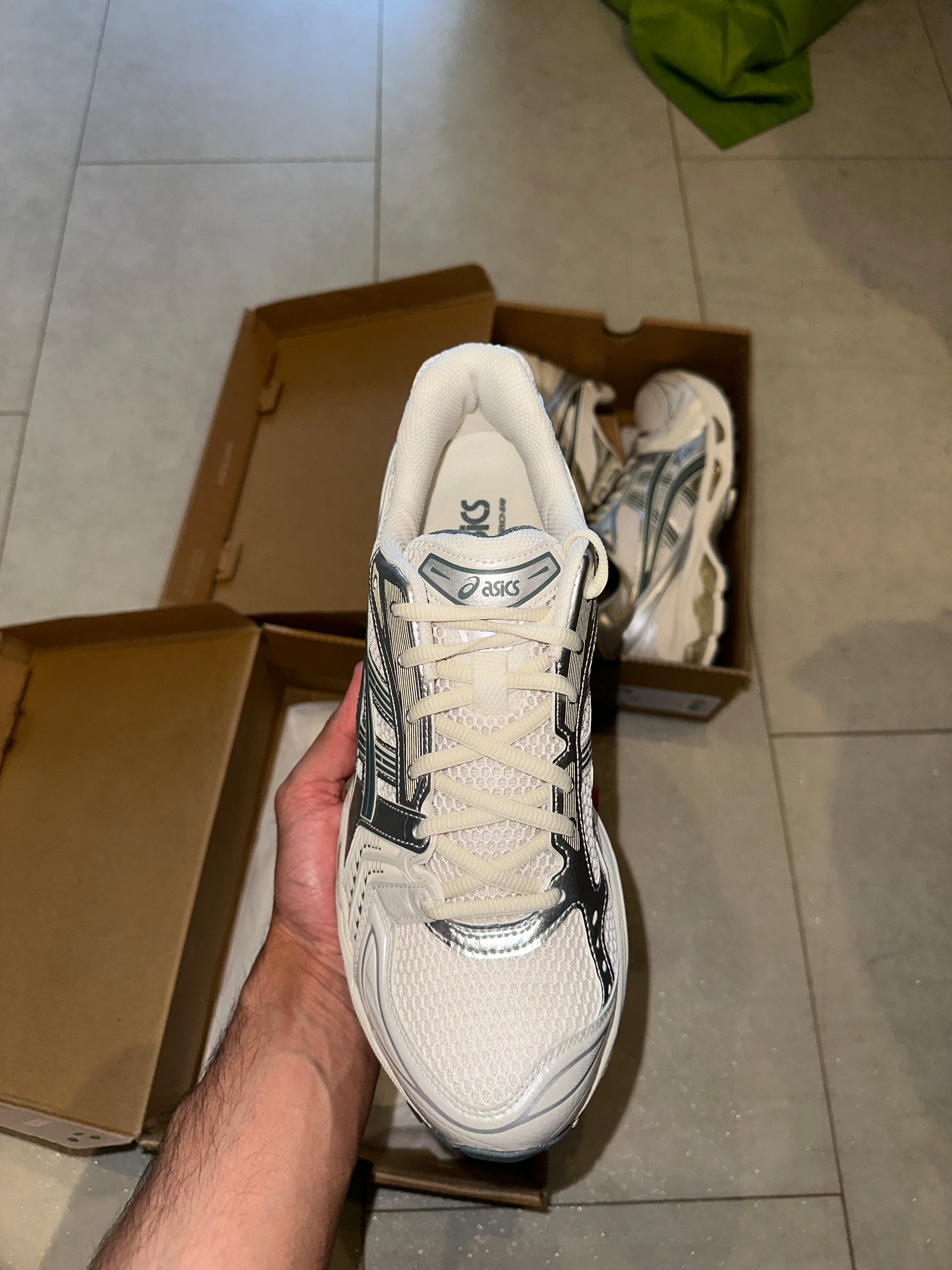 ASICS Gel-Kayano 14 Birch / Dark Pewter Brand New