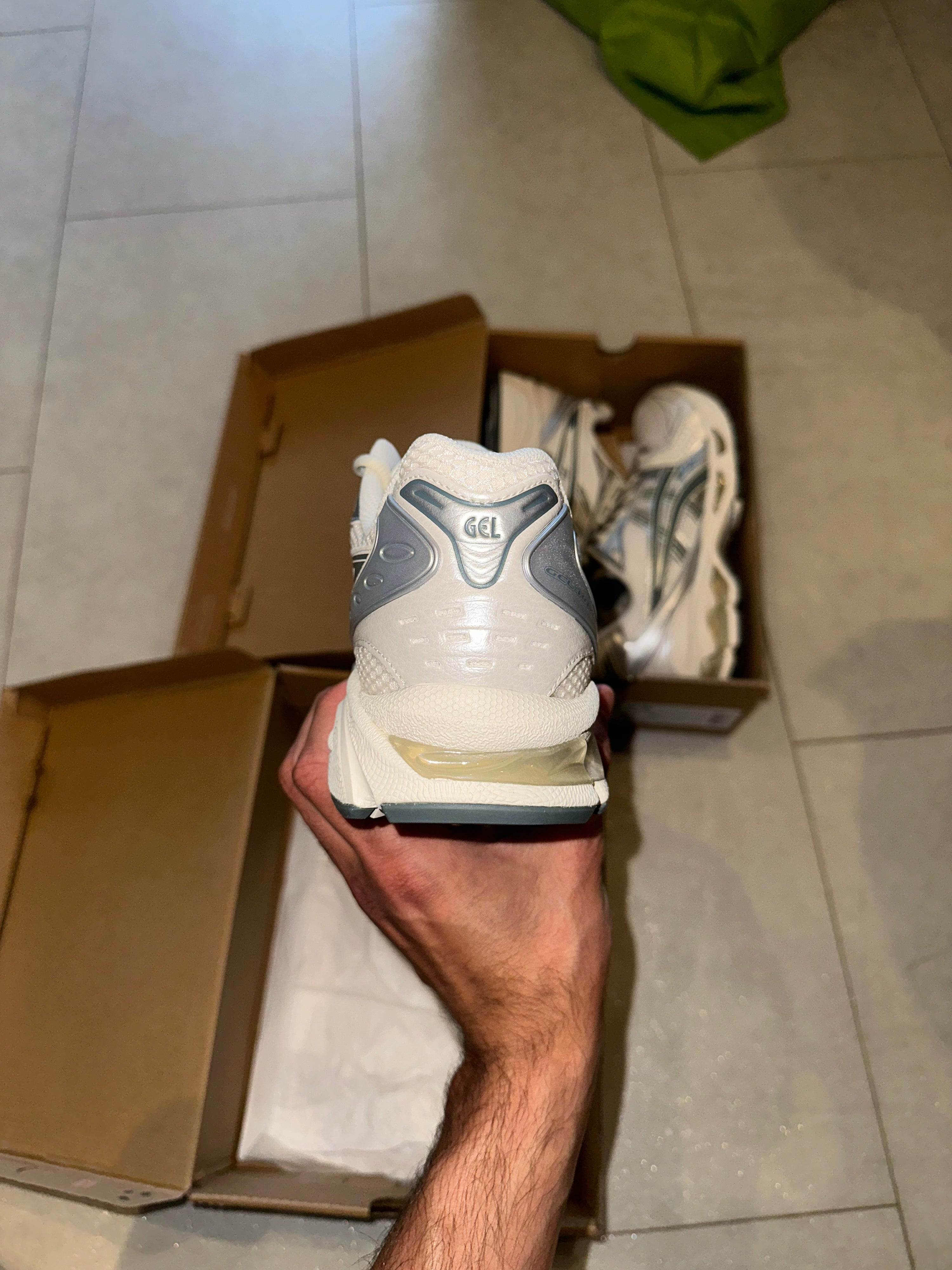 ASICS Gel-Kayano 14 Birch / Dark Pewter Brand New