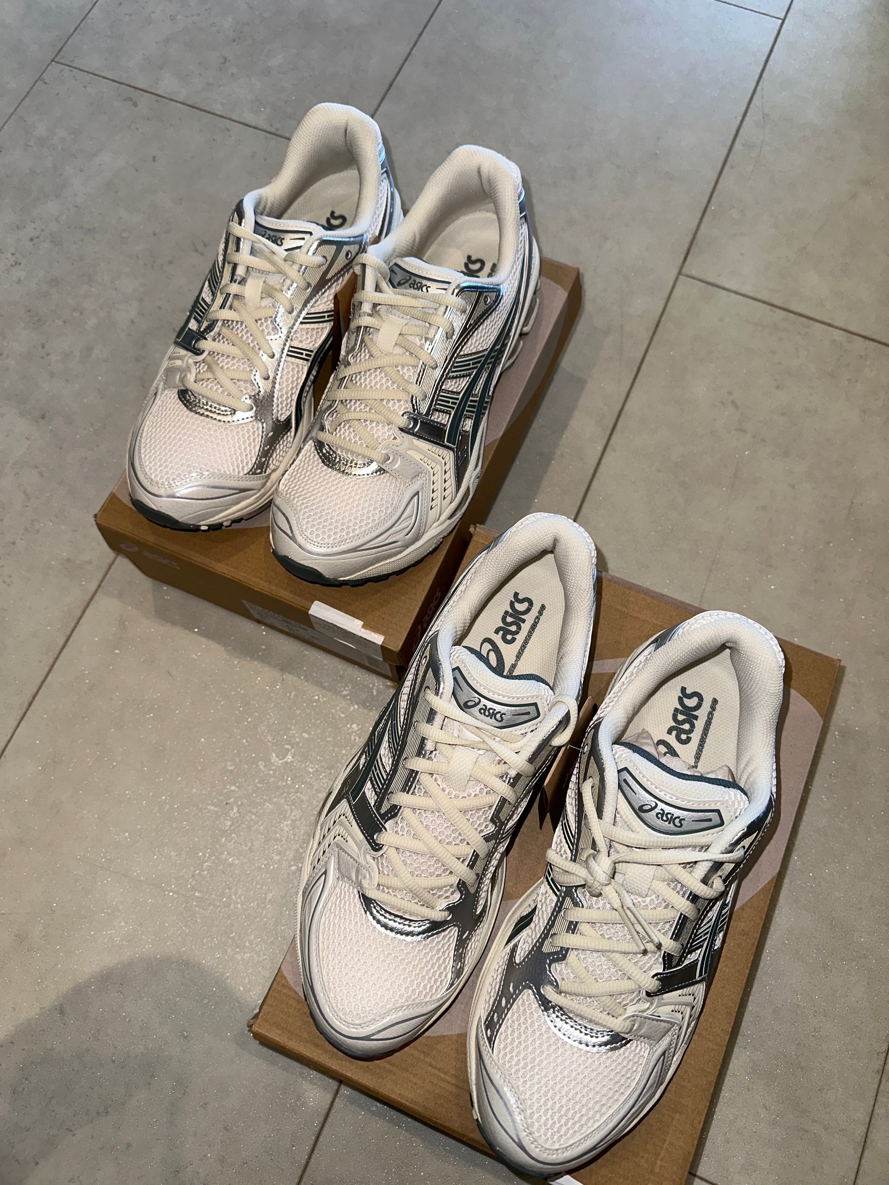 ASICS Gel-Kayano 14 Birch / Dark Pewter Brand New