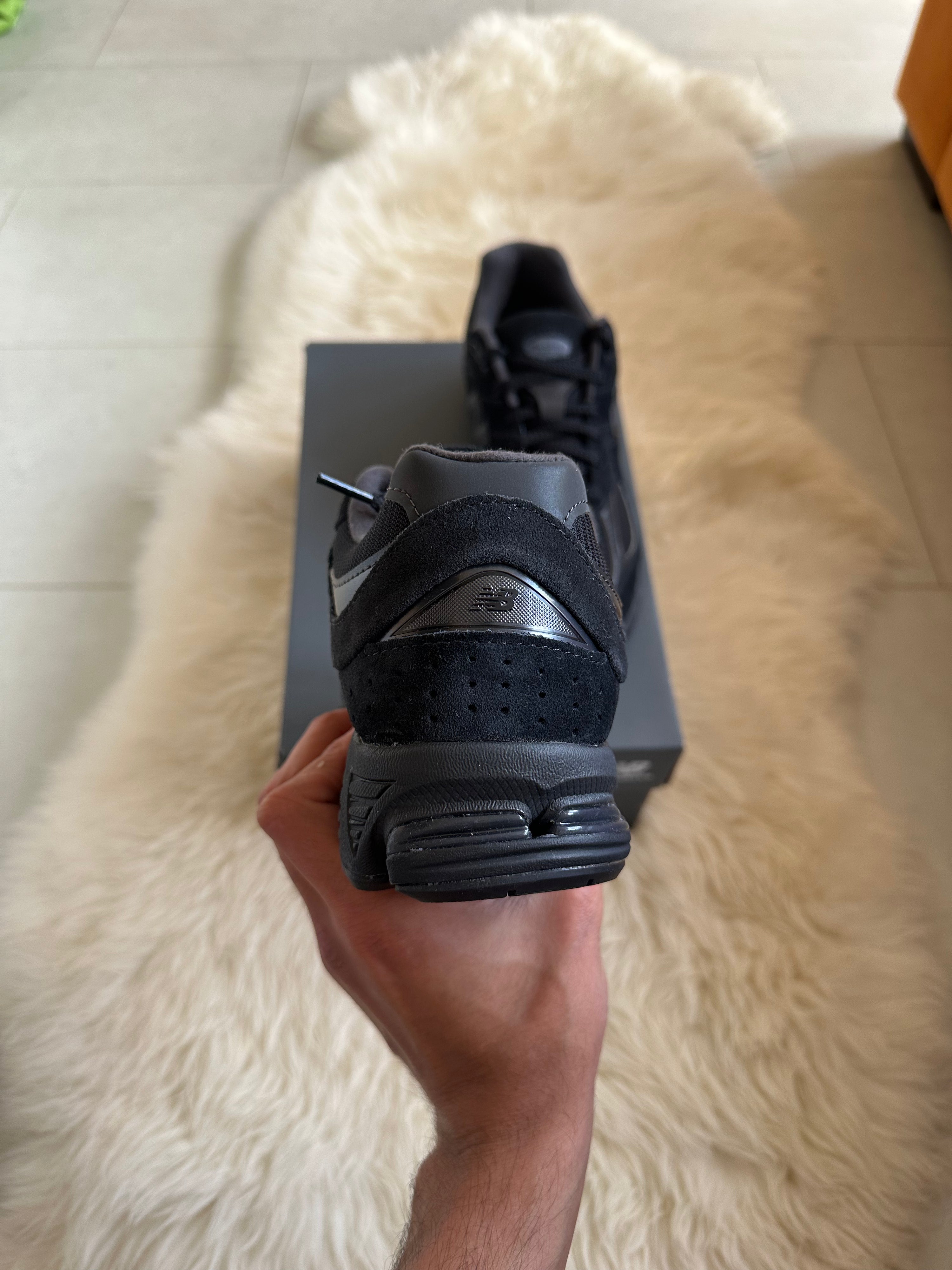 New Balance 2002 Triple Black Sold Out Everywhere RRP £135