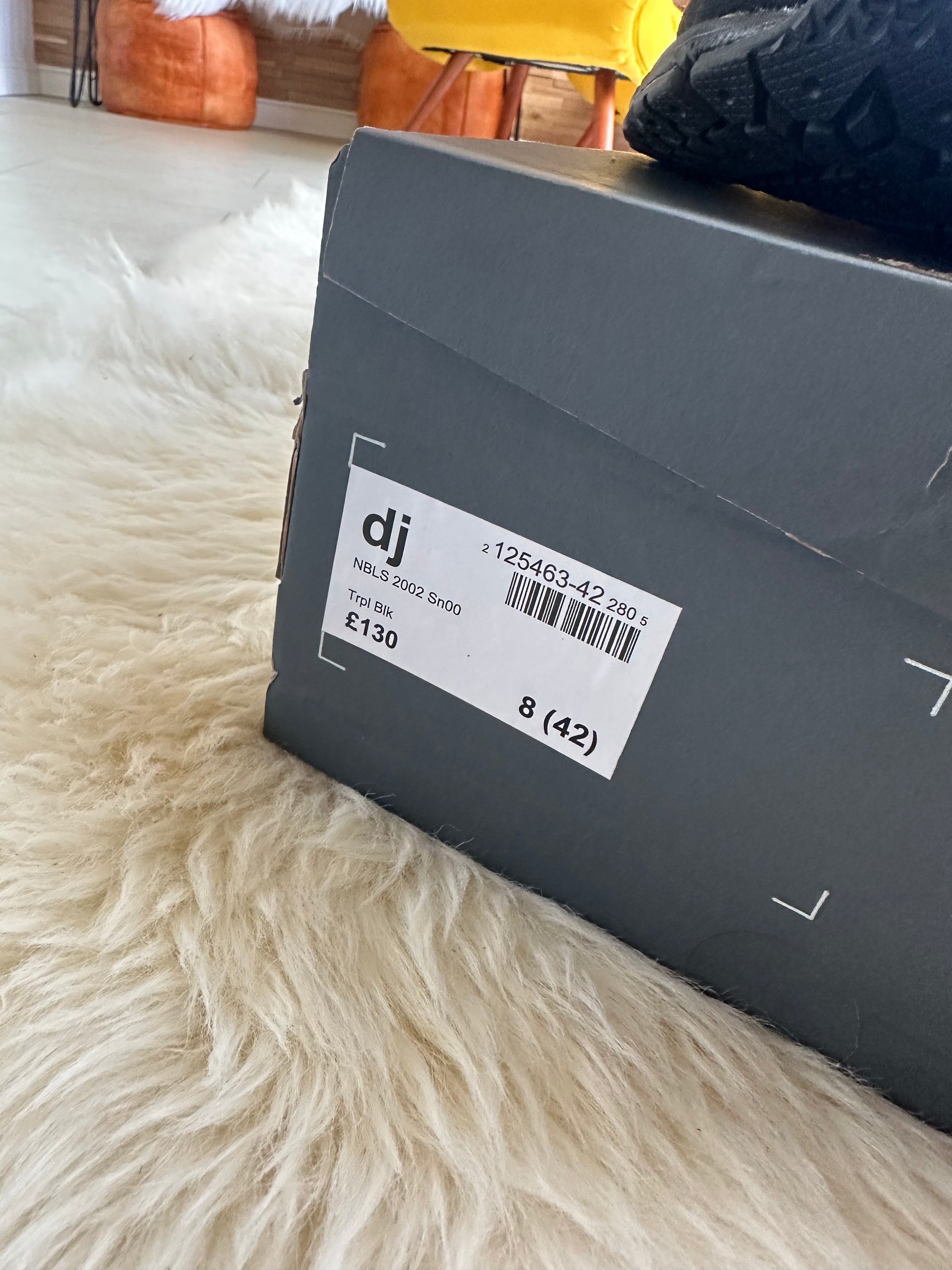 New Balance 2002 Triple Black Sold Out Everywhere RRP £135