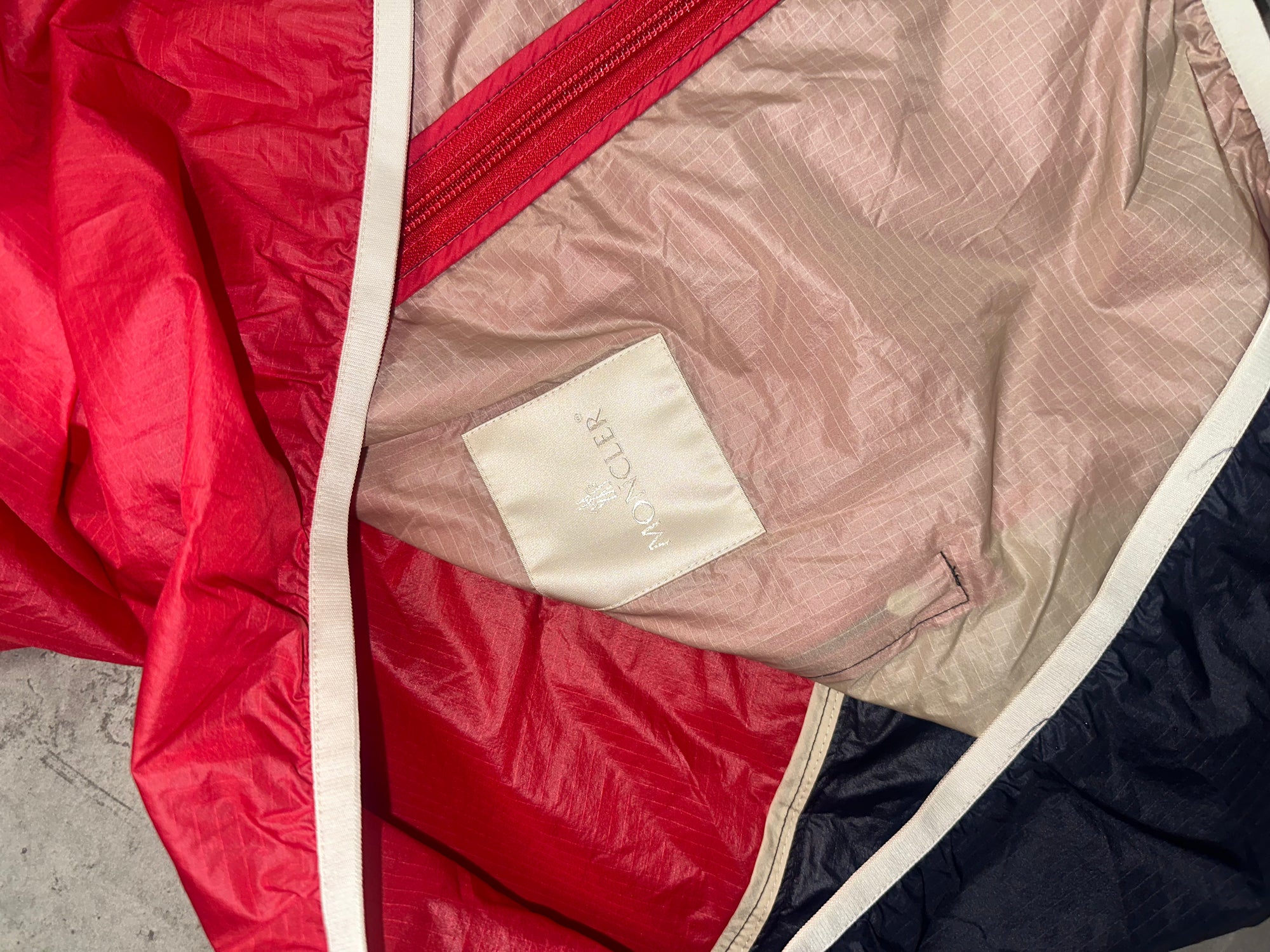 Moncler Dronne Jacket Red RRP £725
