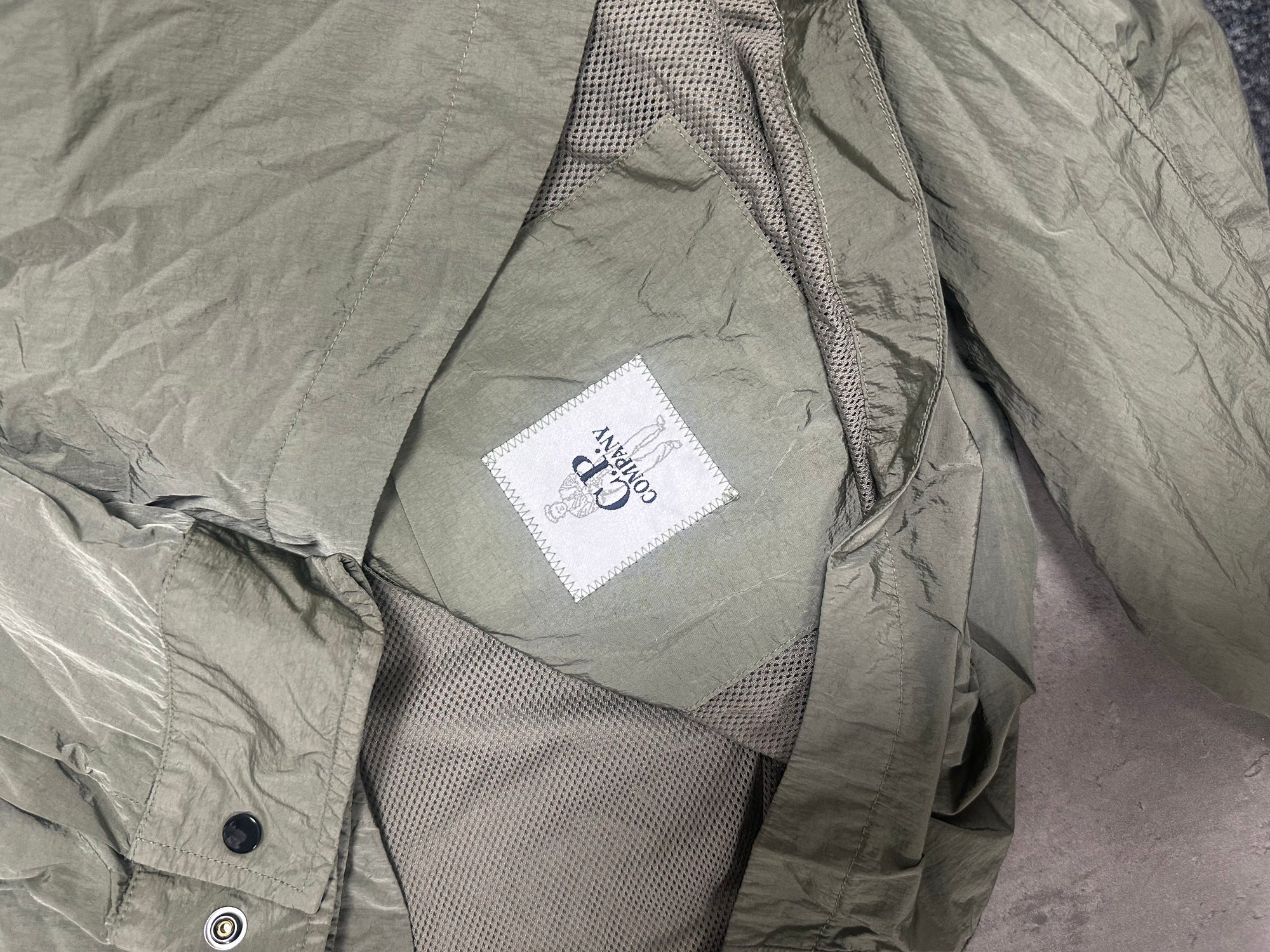 C.P. COMPANY CHROME-R ZIP OVERSHIRT