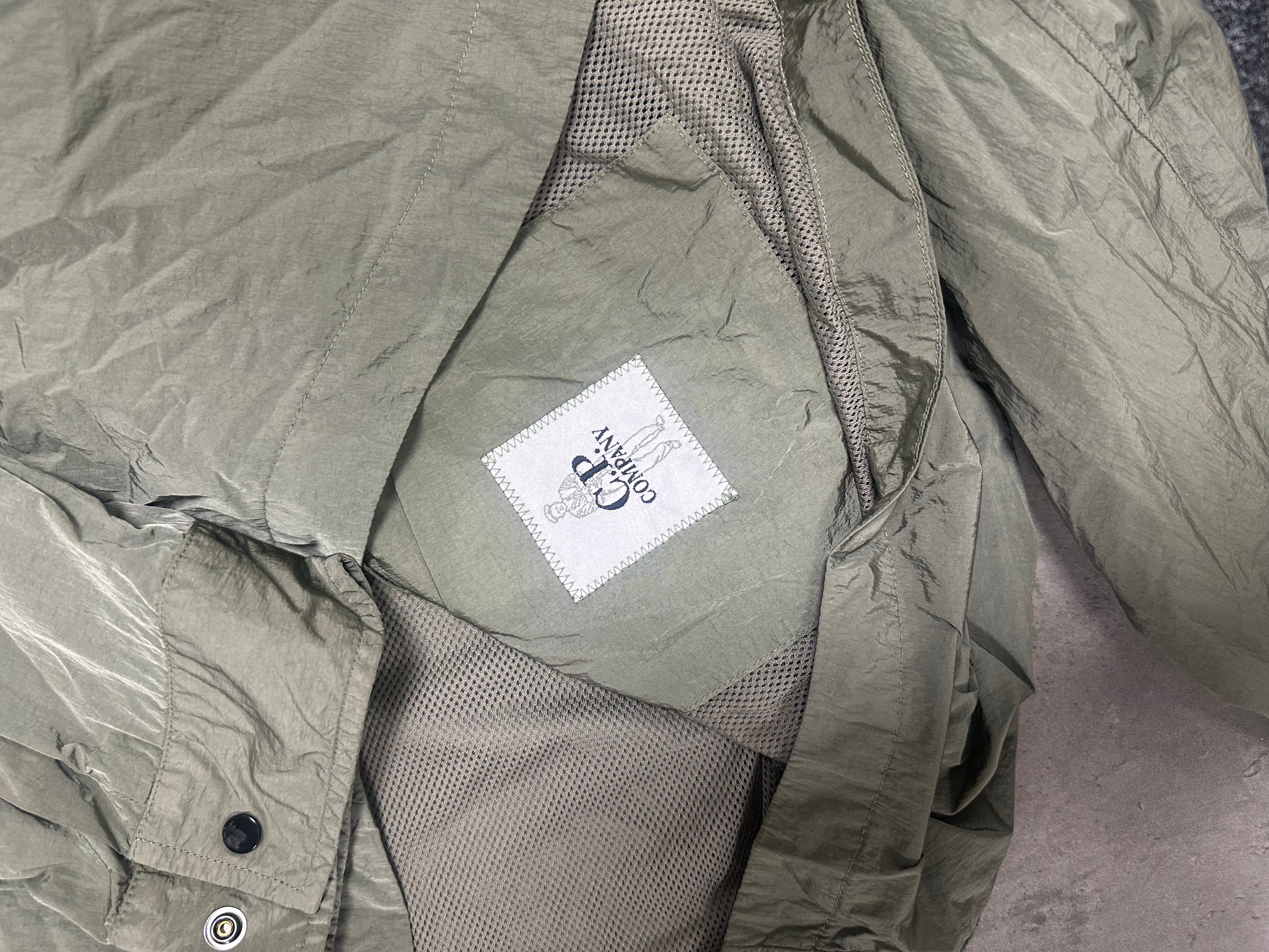 C.P. COMPANY CHROME-R ZIP OVERSHIRT