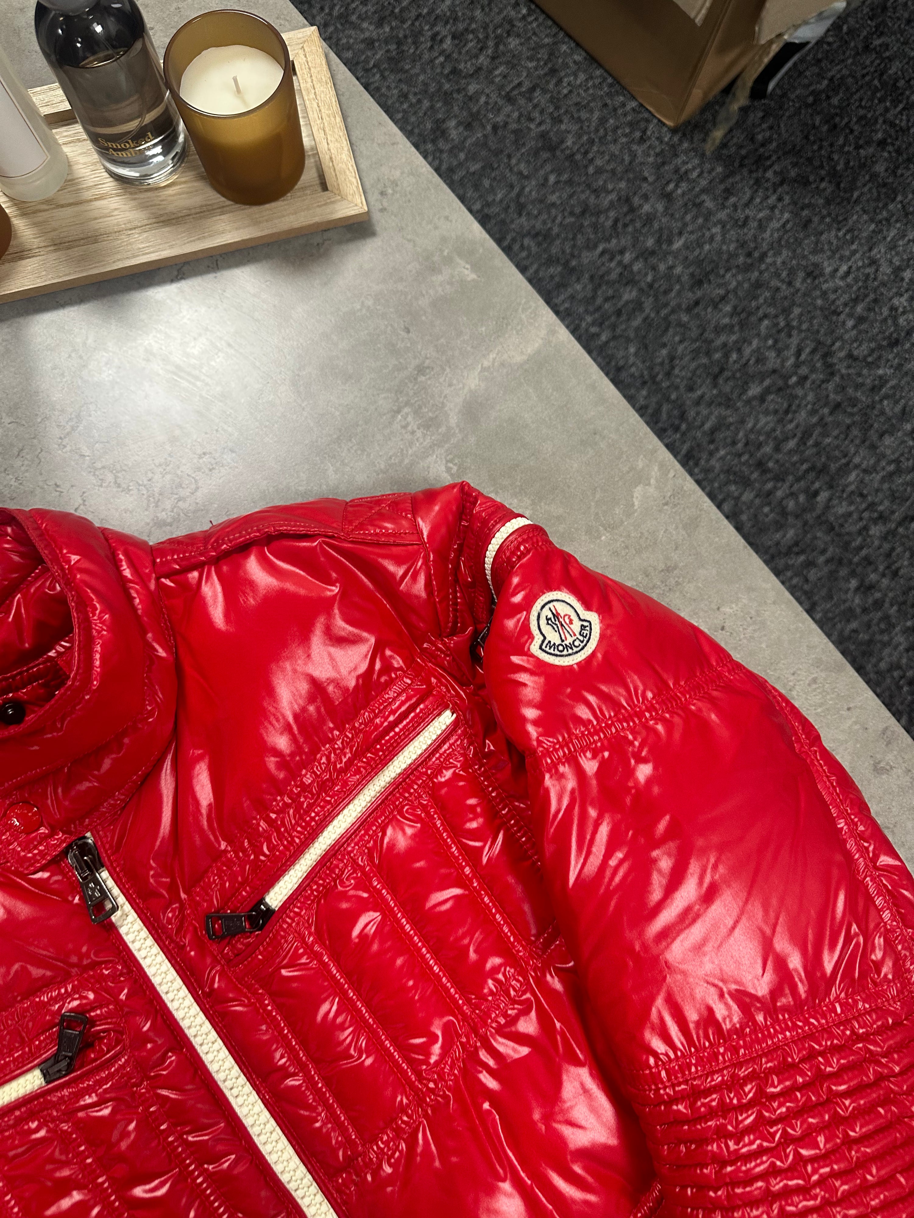 Moncler Buffalo Grenoble Jacket Red Medium