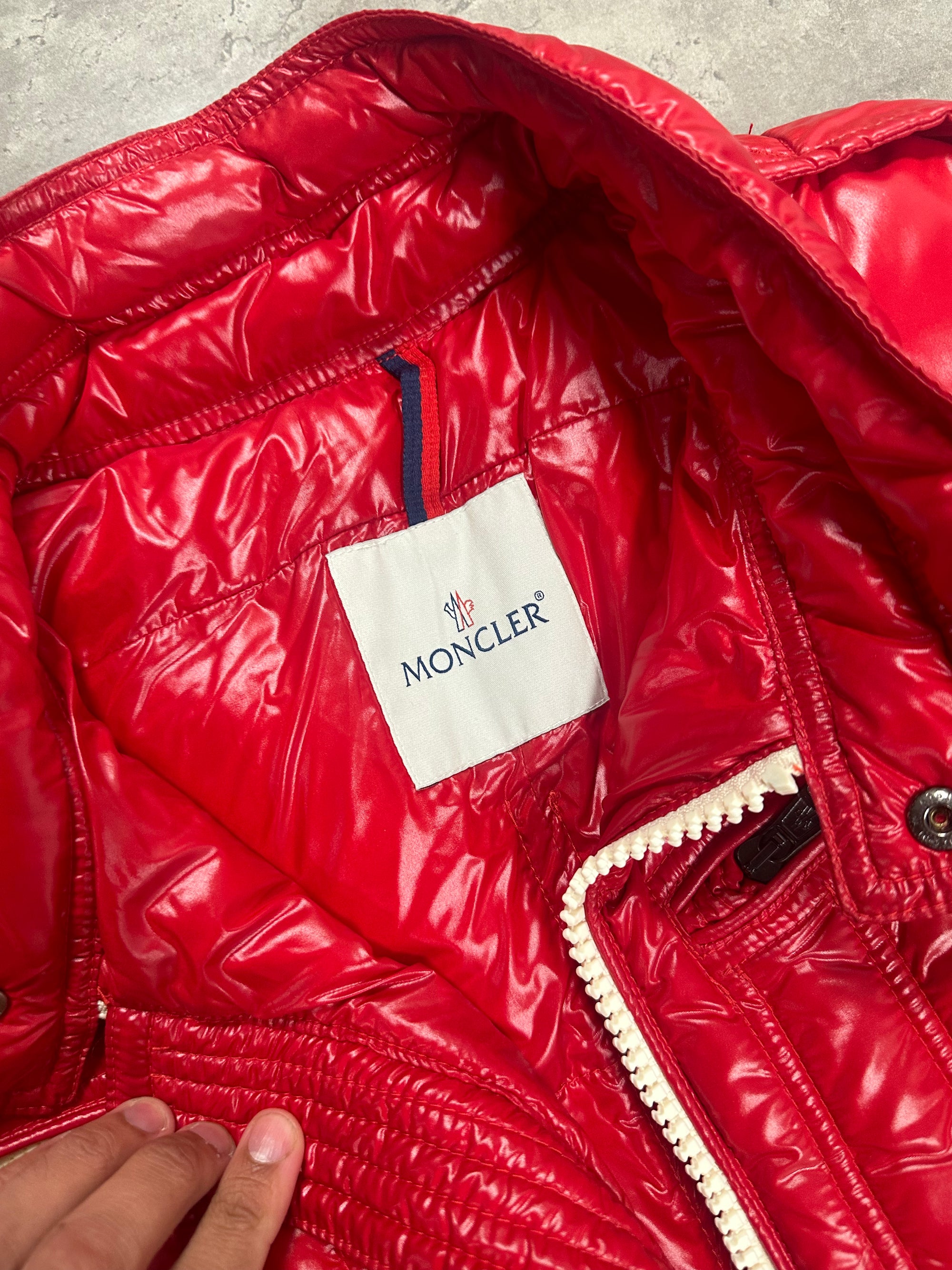 Moncler Buffalo Grenoble Jacket Red Medium
