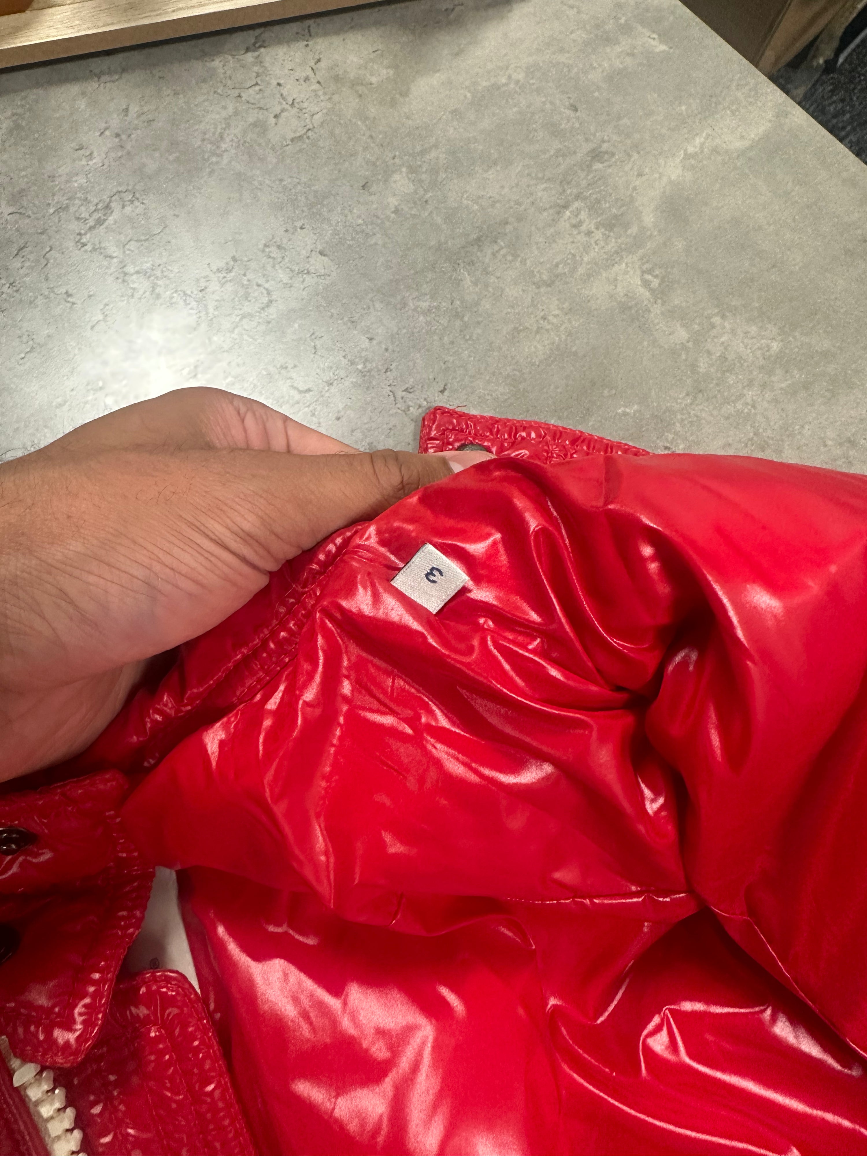 Moncler Buffalo Grenoble Jacket Red Medium