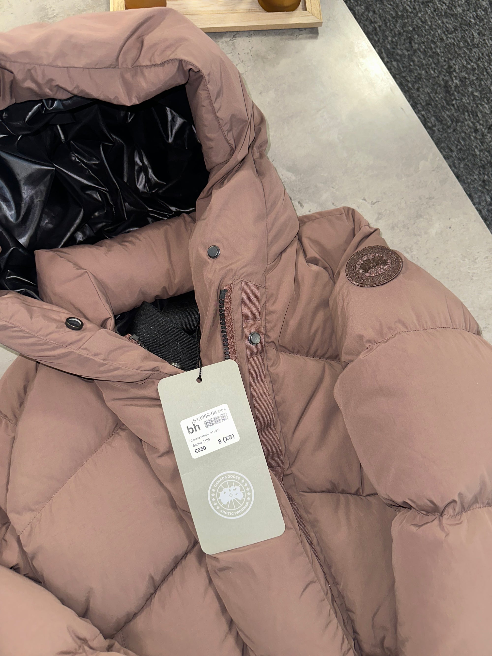 Canada Goose Marlow Size 8 XS Women’s RRP £950