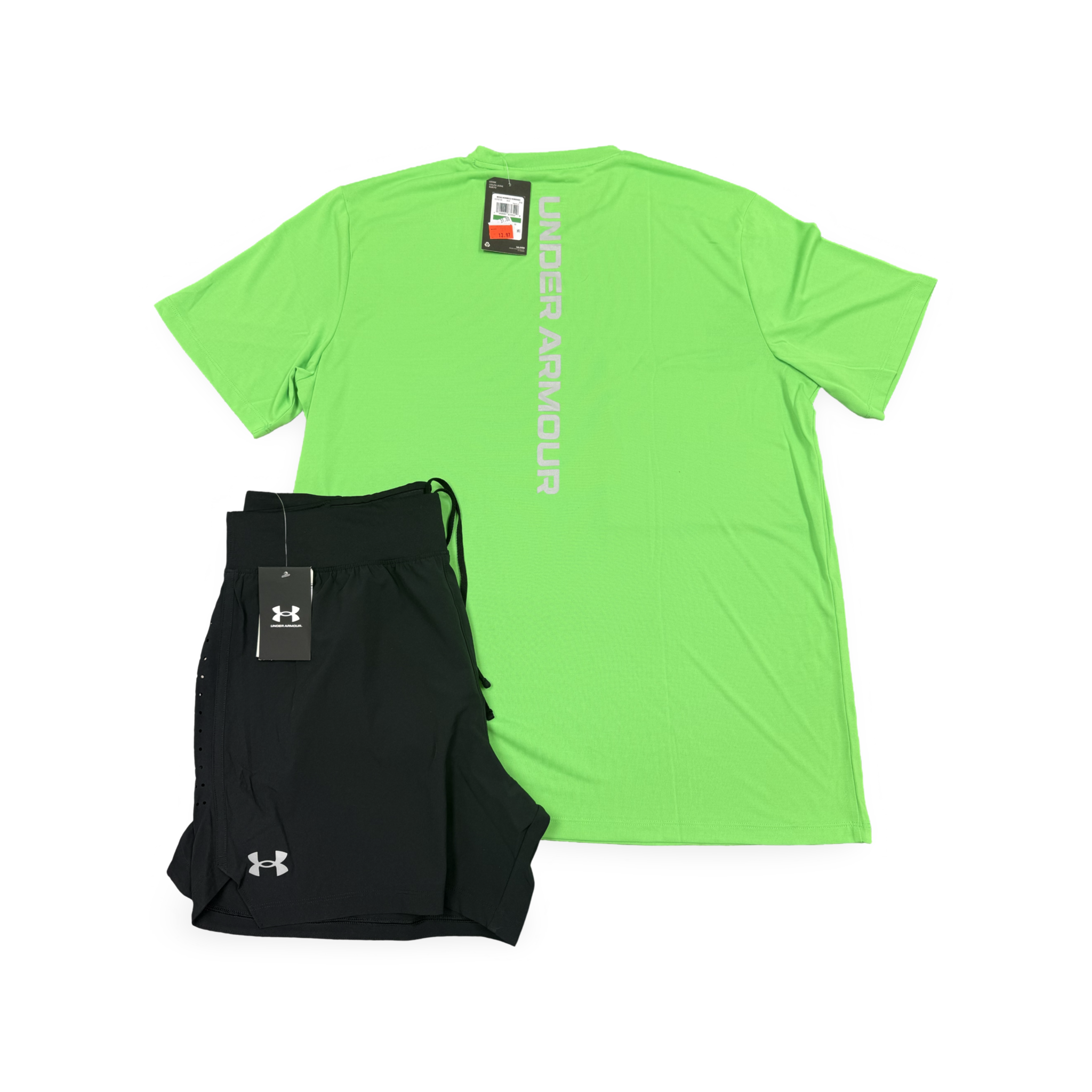 UA Short Set Green/Black