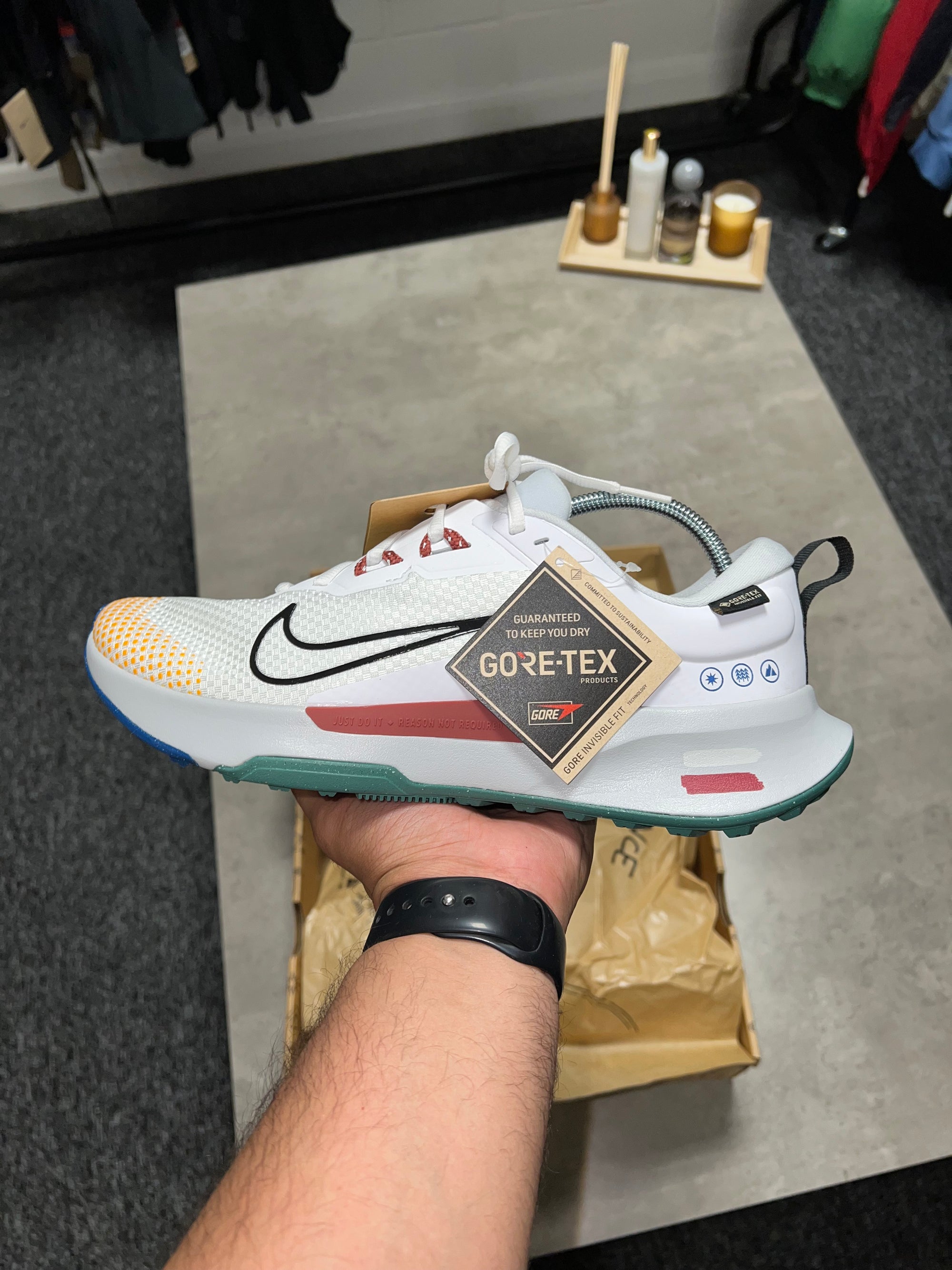 Nike Juniper Trail 2 GTX White/Blue