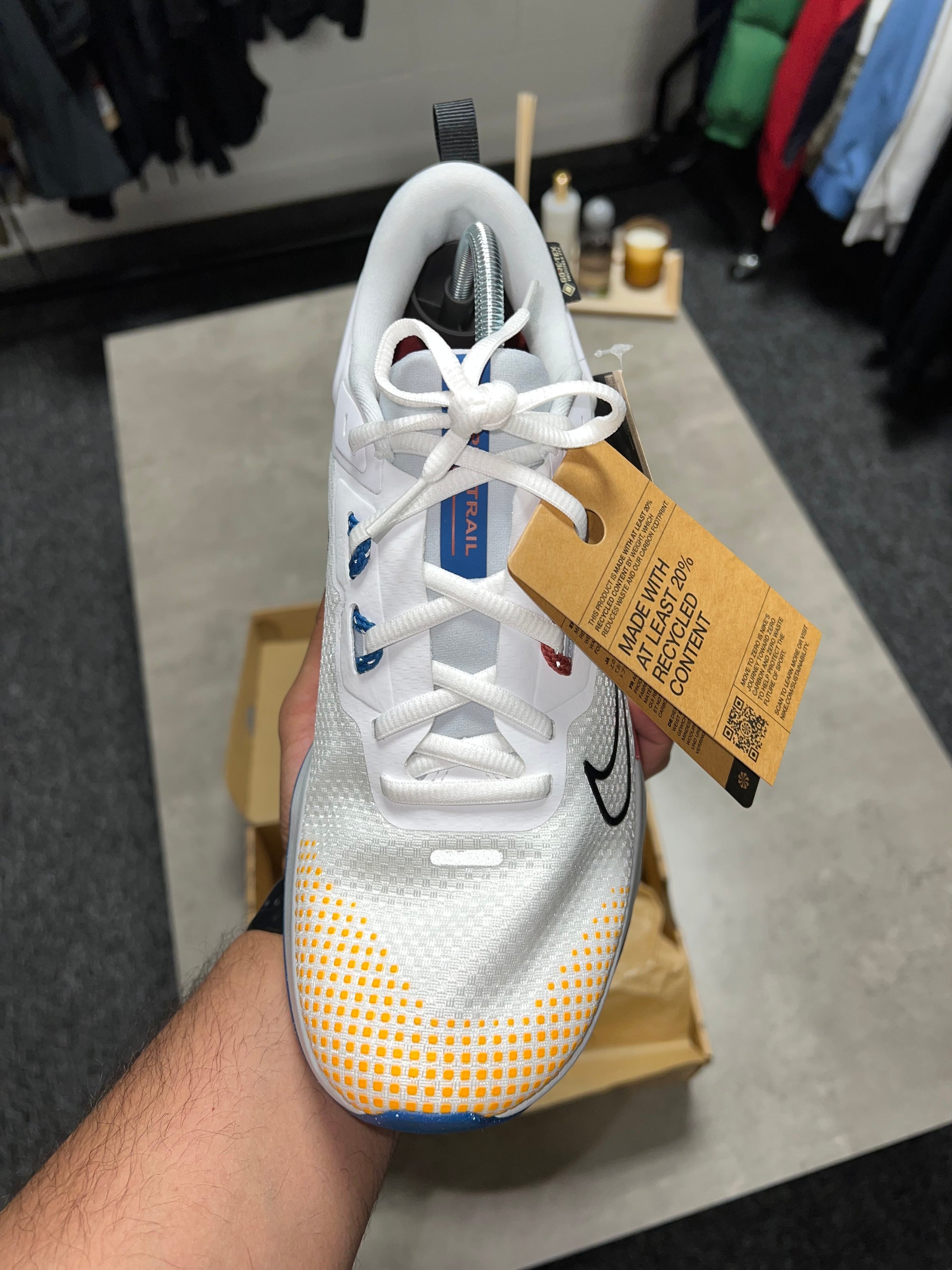 Nike Juniper Trail 2 GTX White/Blue