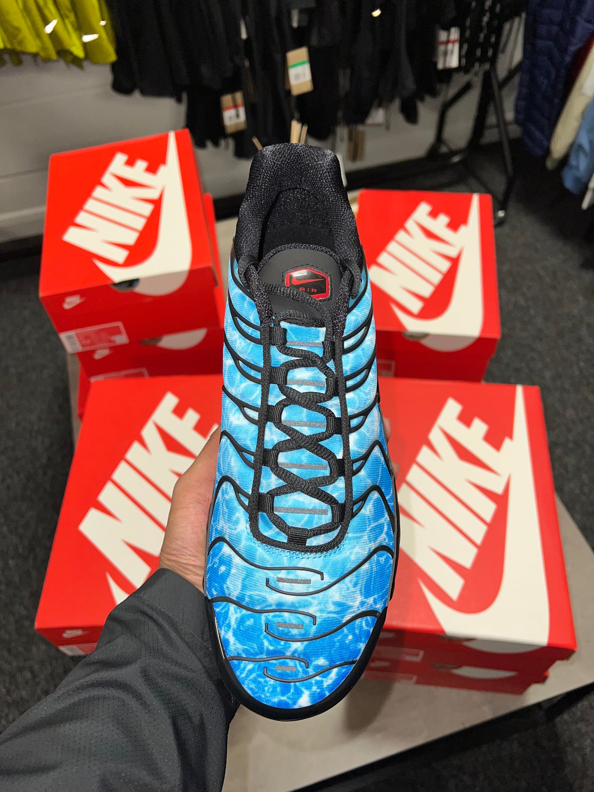 Nike Tns Black/Baltic Blue