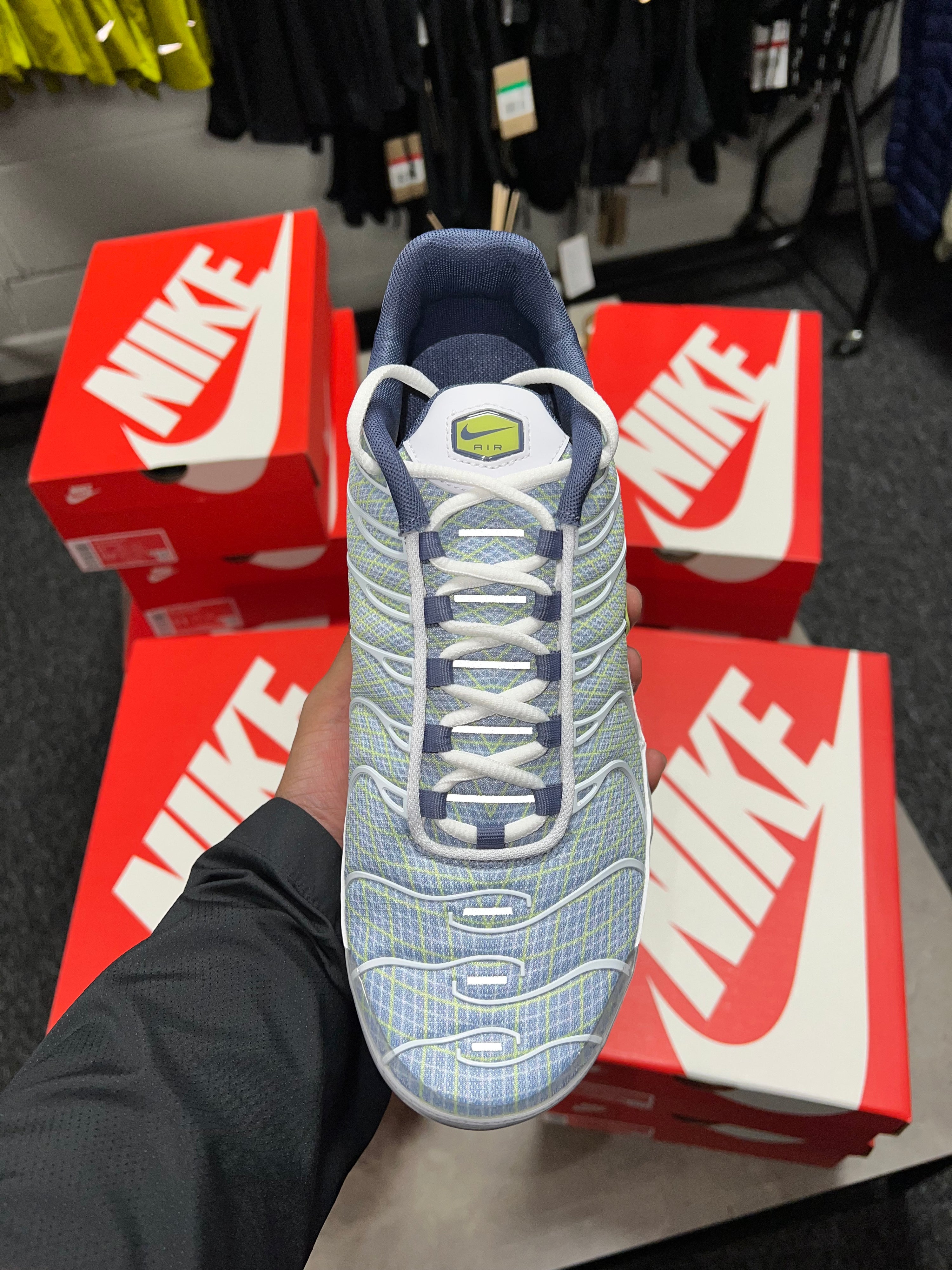 Nike Tns Pebble Grey/Lime Steel White