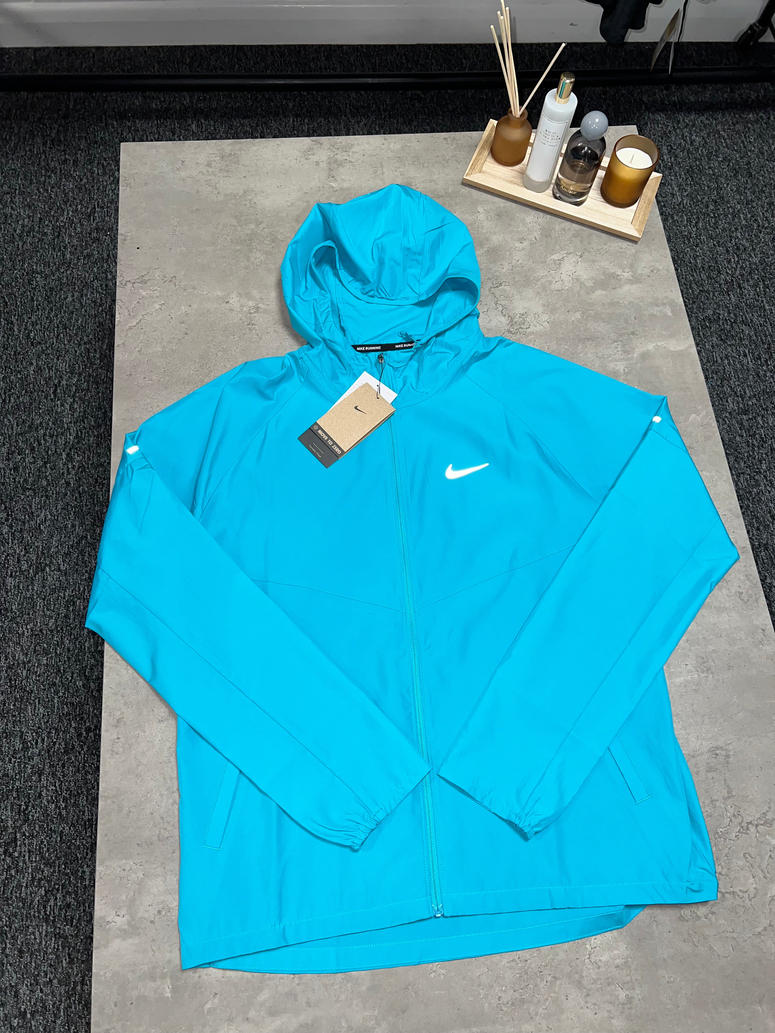 Nike Repel Windbreaker & Shorts Set - Dusty Cactus