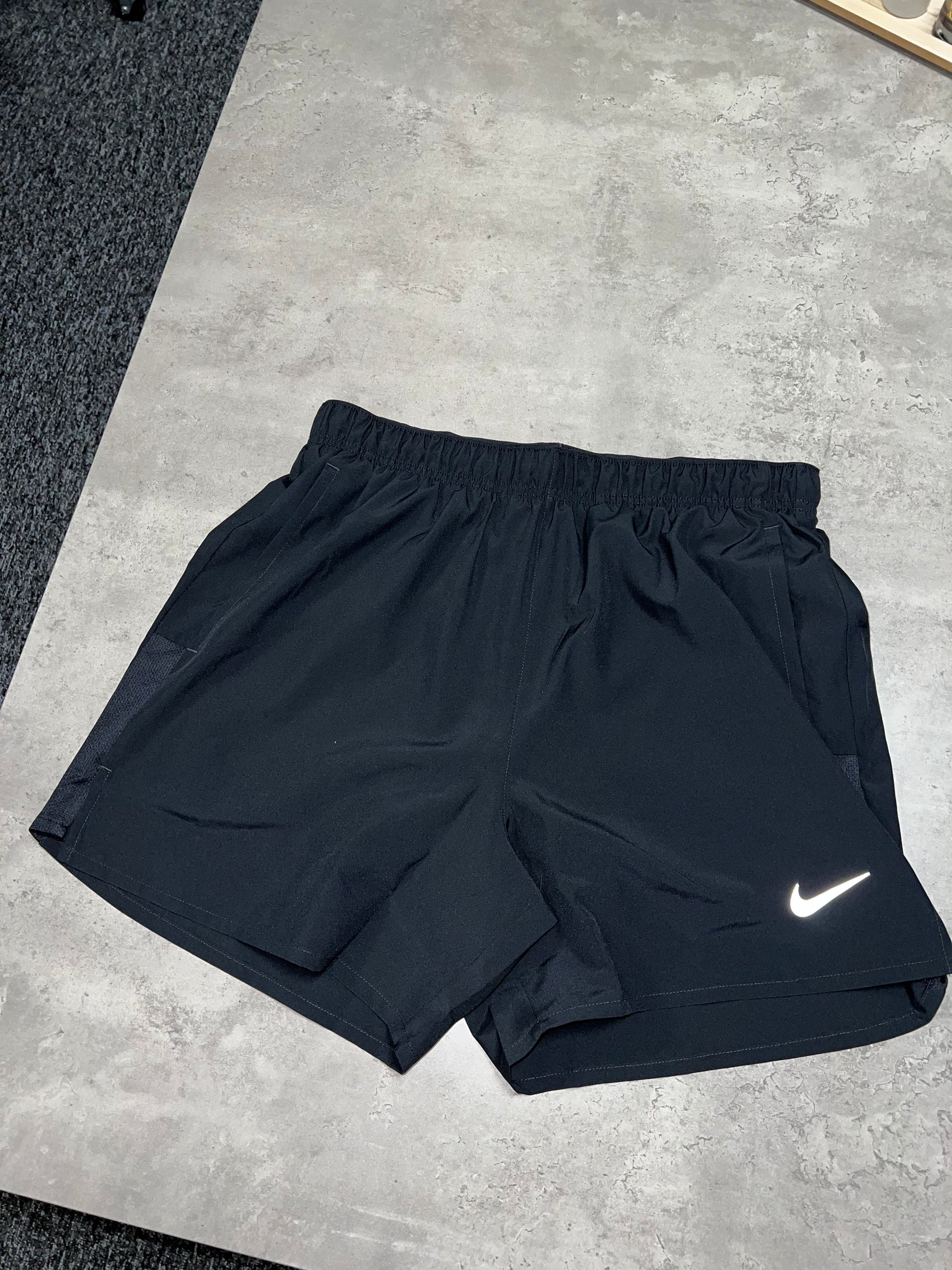 5" Black Nike Challenger Shorts UK