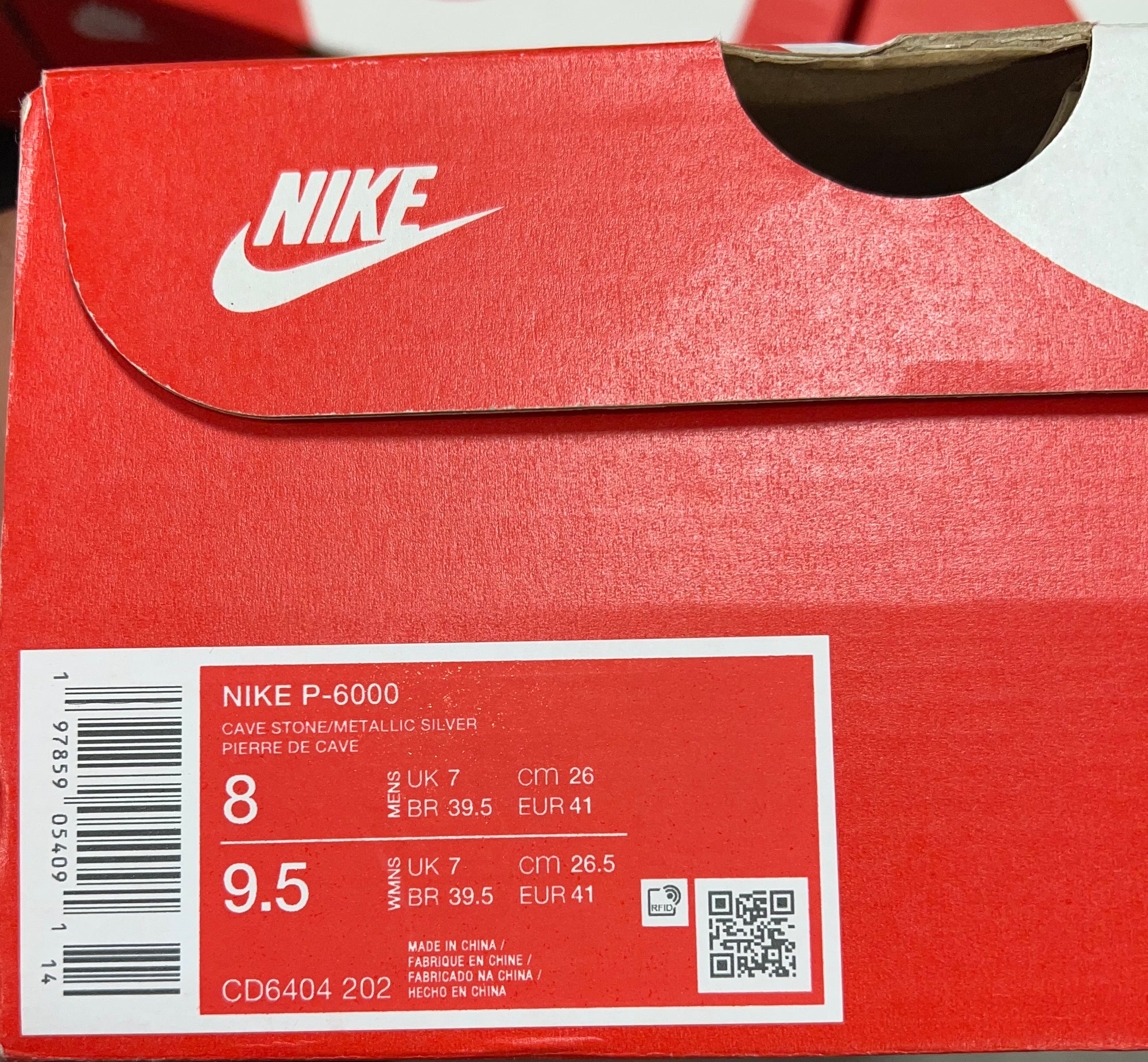 Nike P6000 Cave Stone
