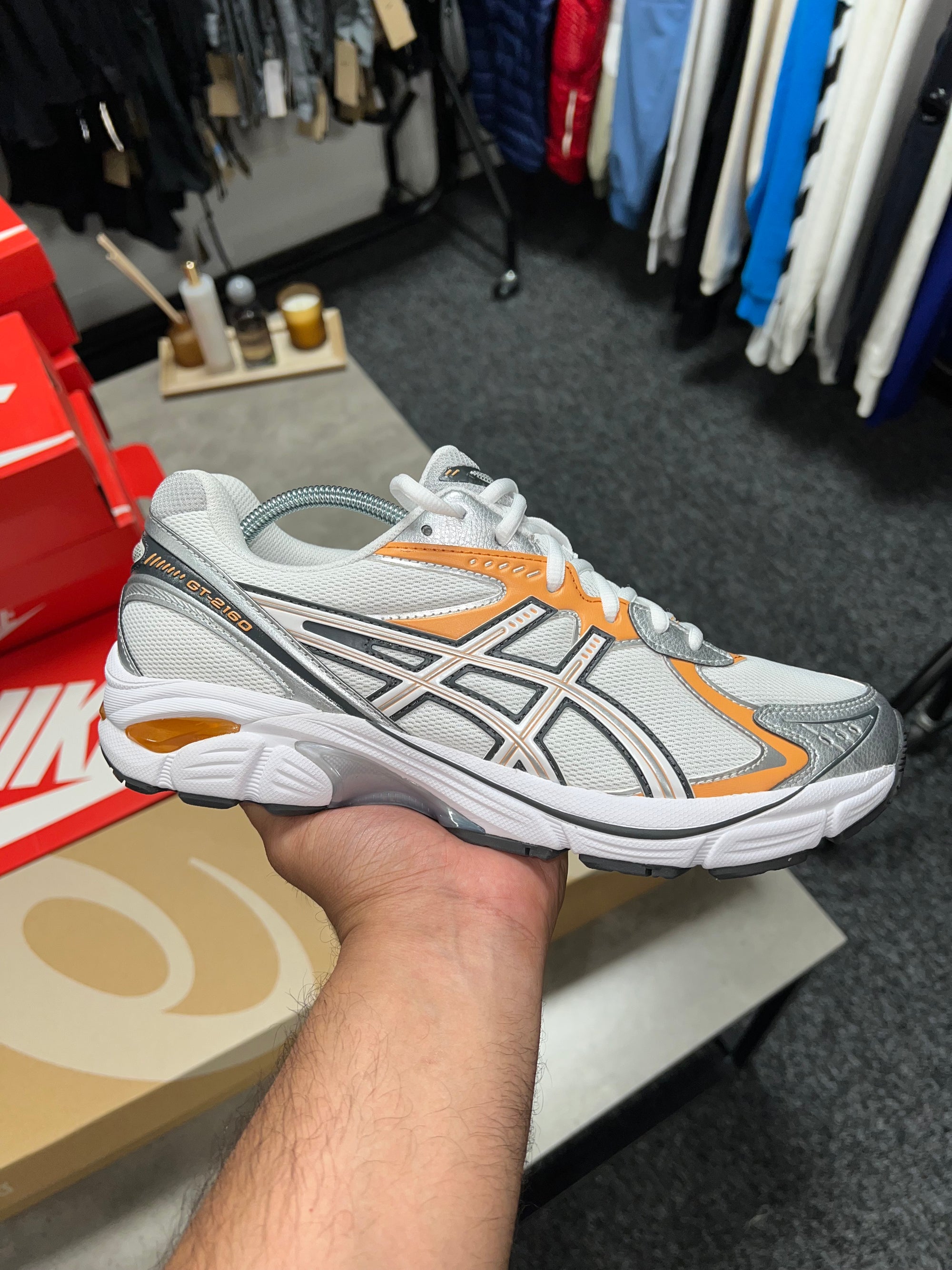 Asics GT-2160 - White/Orange Lily