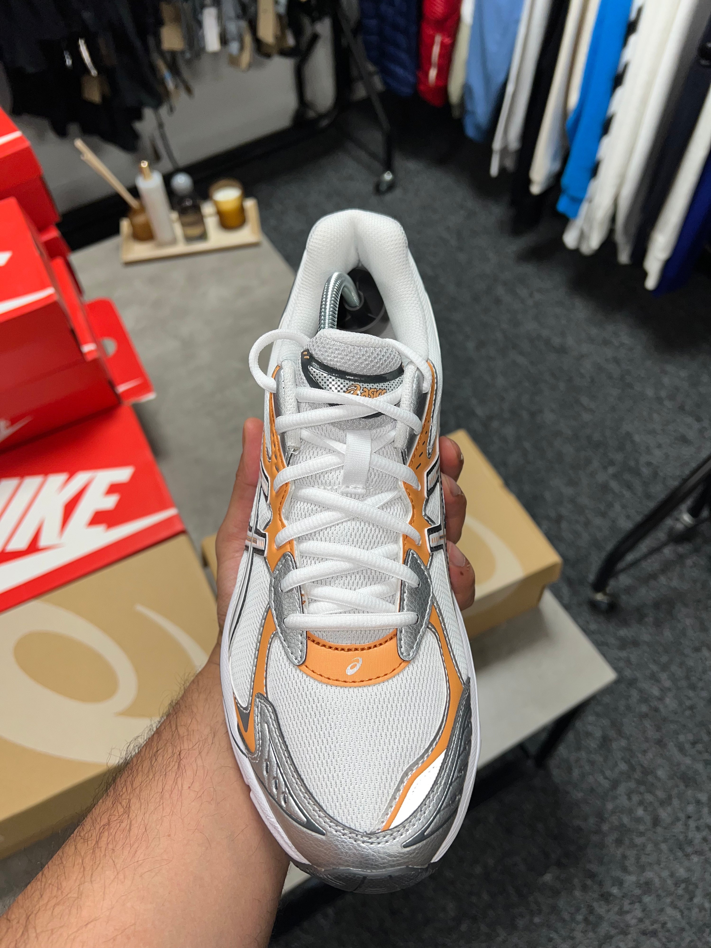 Asics GT-2160 - White/Orange Lily