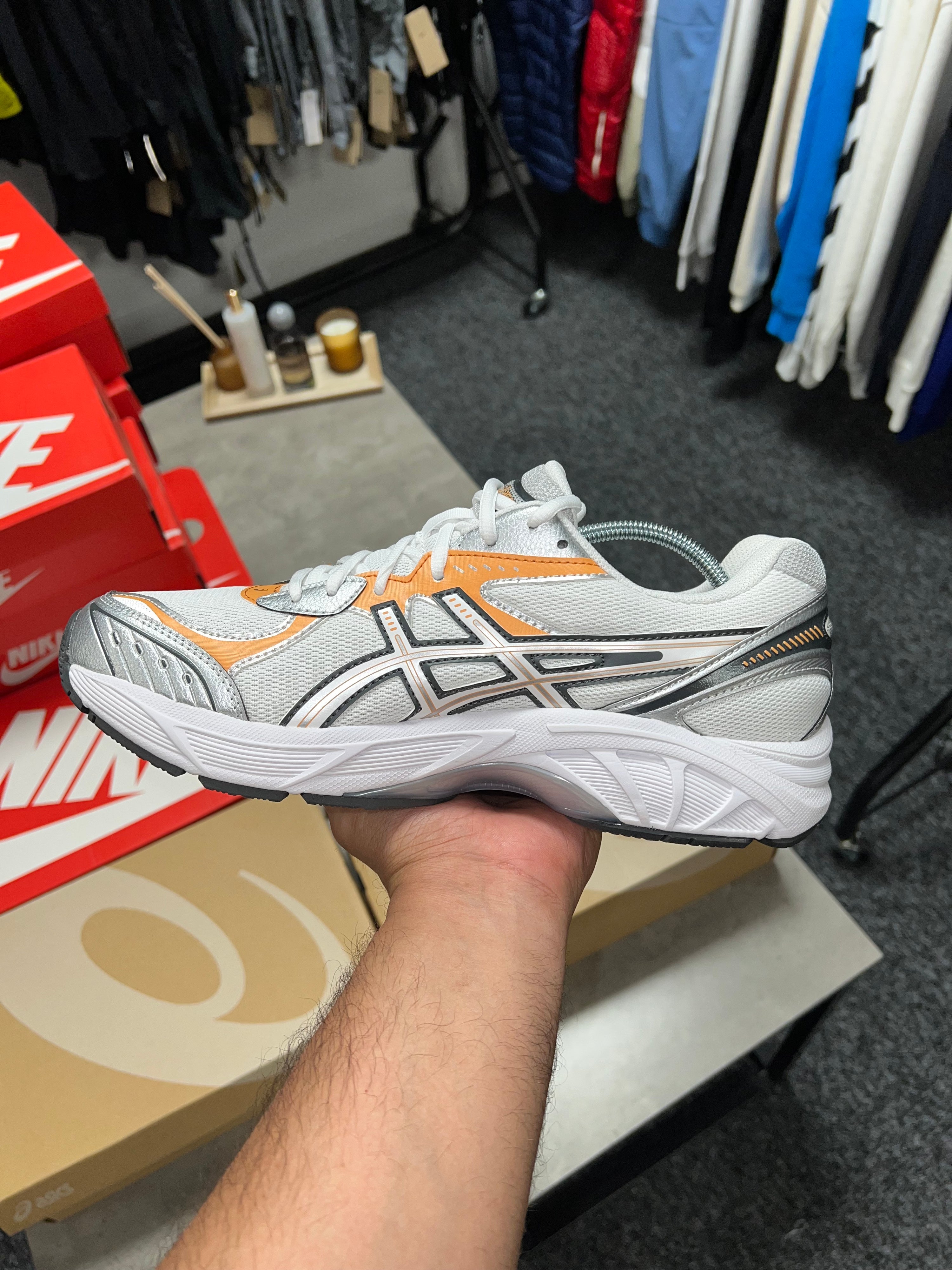 Asics GT-2160 - White/Orange Lily