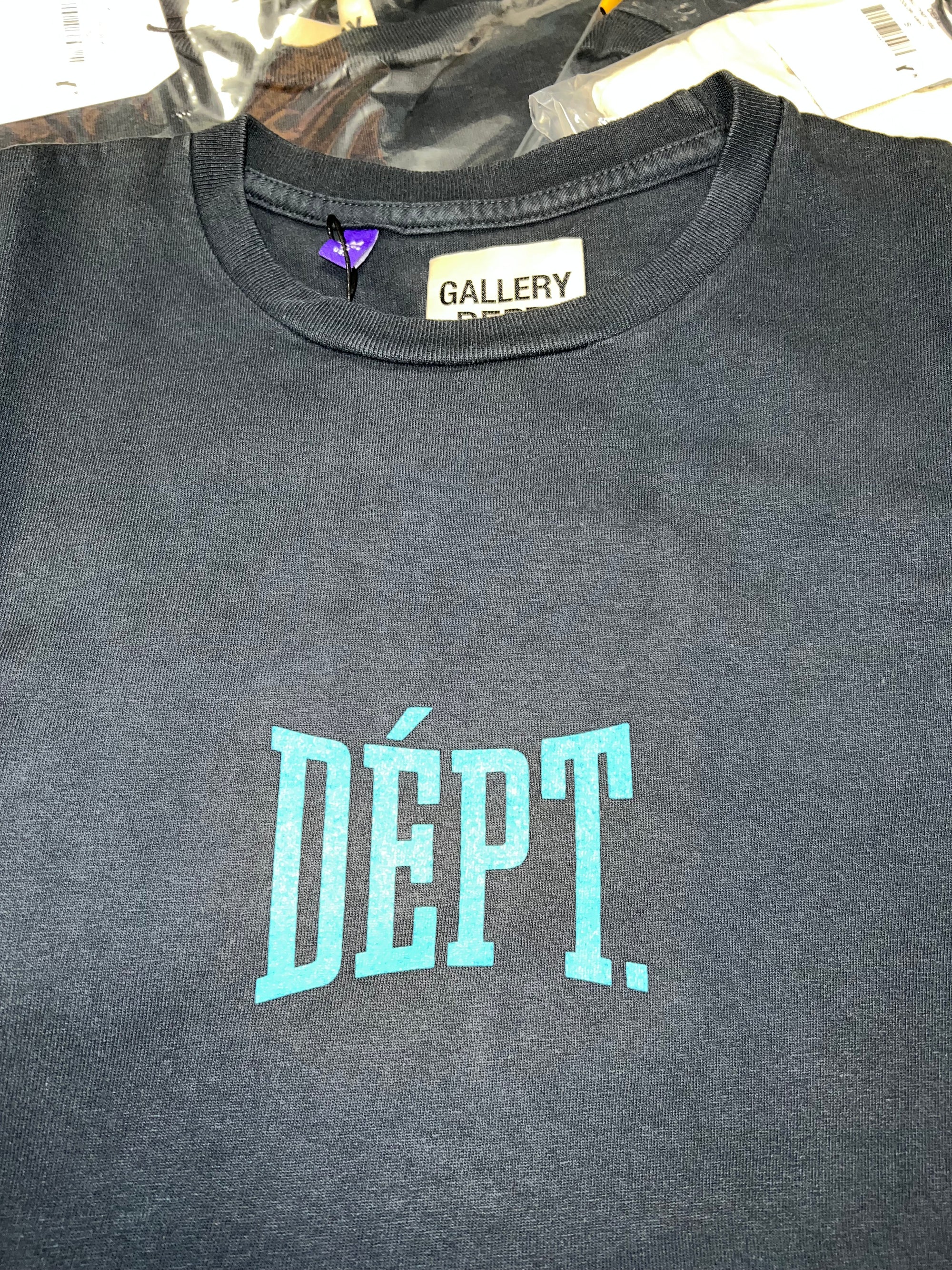Gallery Dept Gym Logo T Shirt Blue