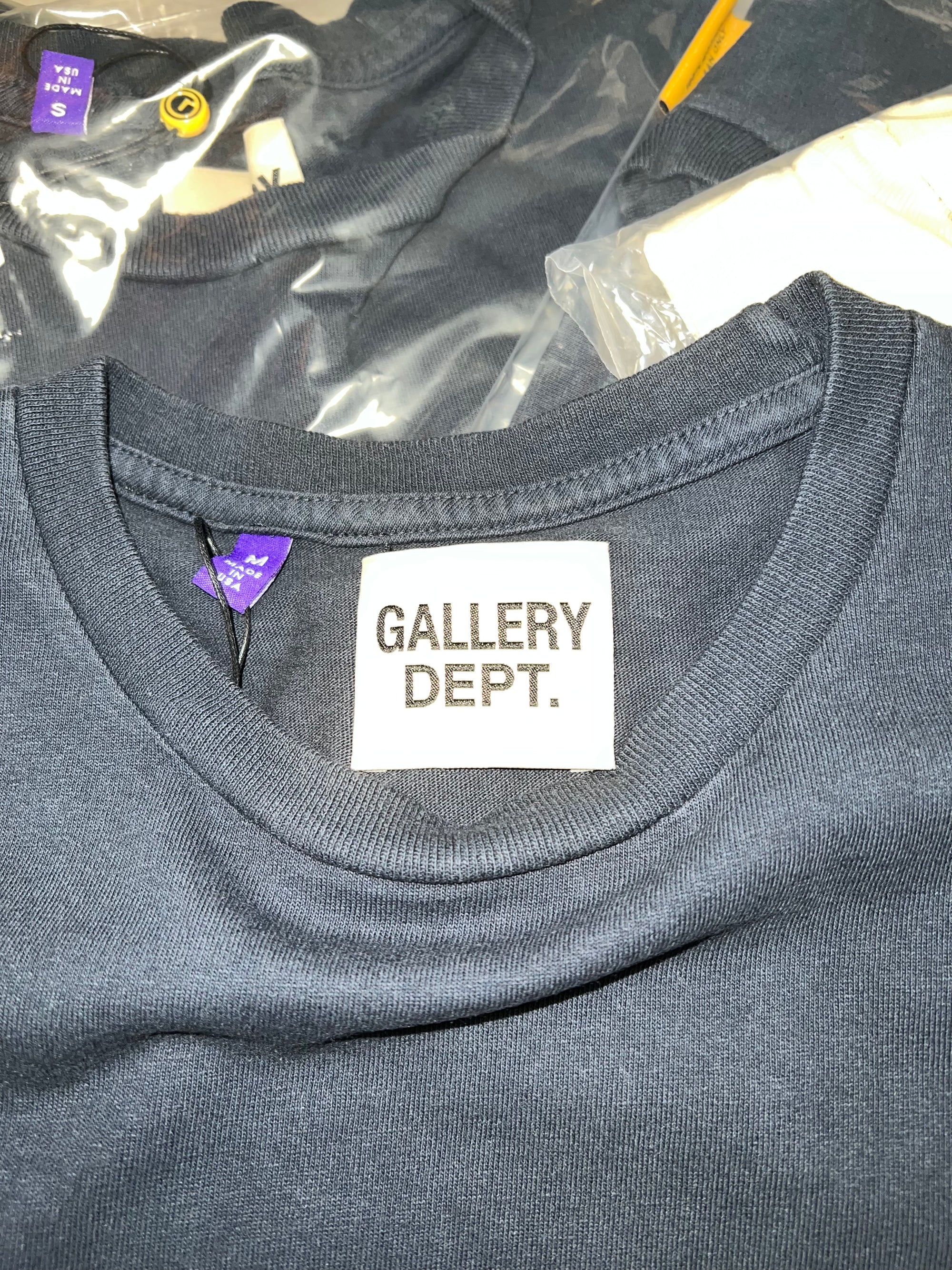 Gallery Dept Gym Logo T Shirt Blue