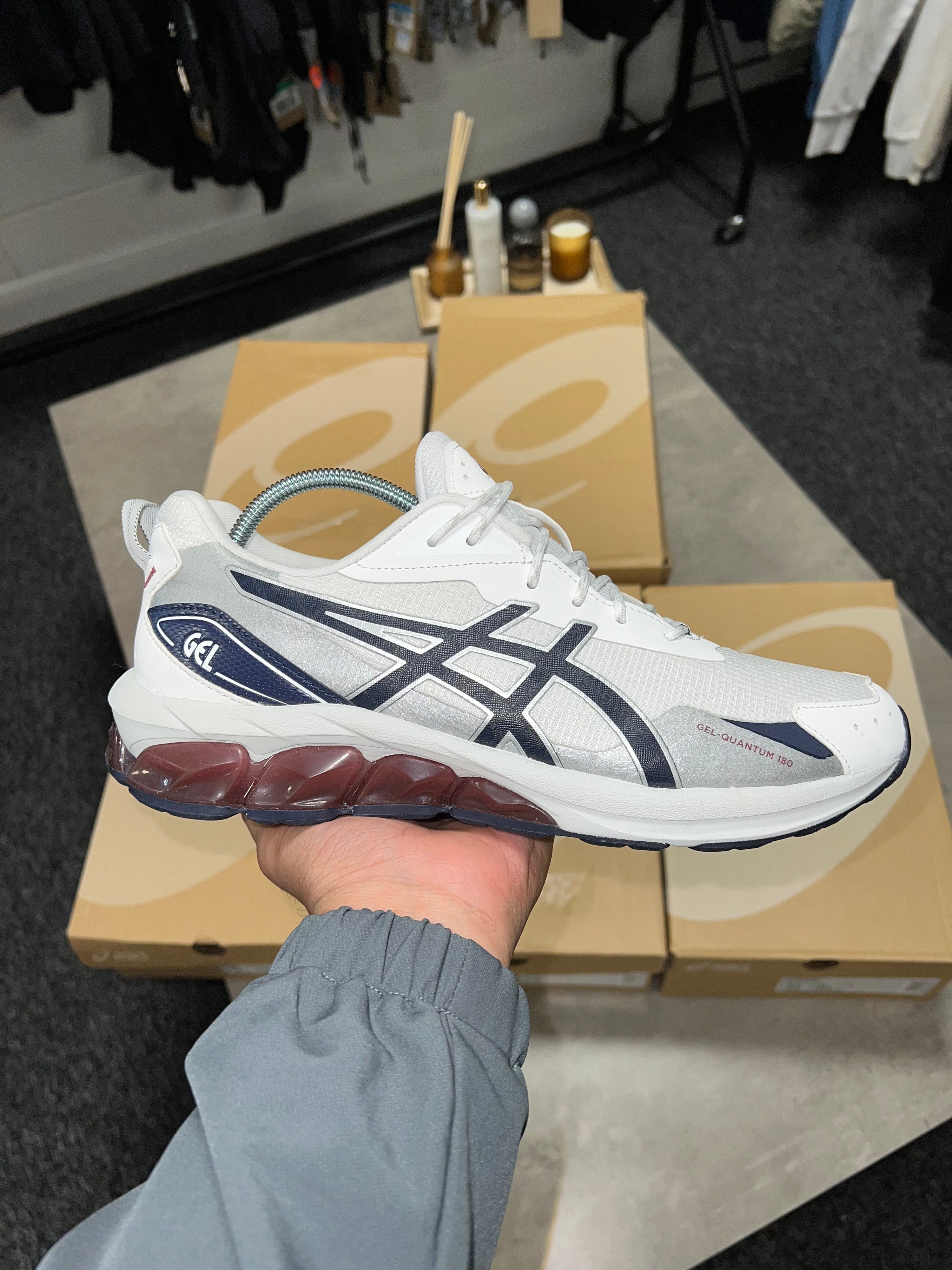 Asics Gel-Quantum 180 LS - White Midnight