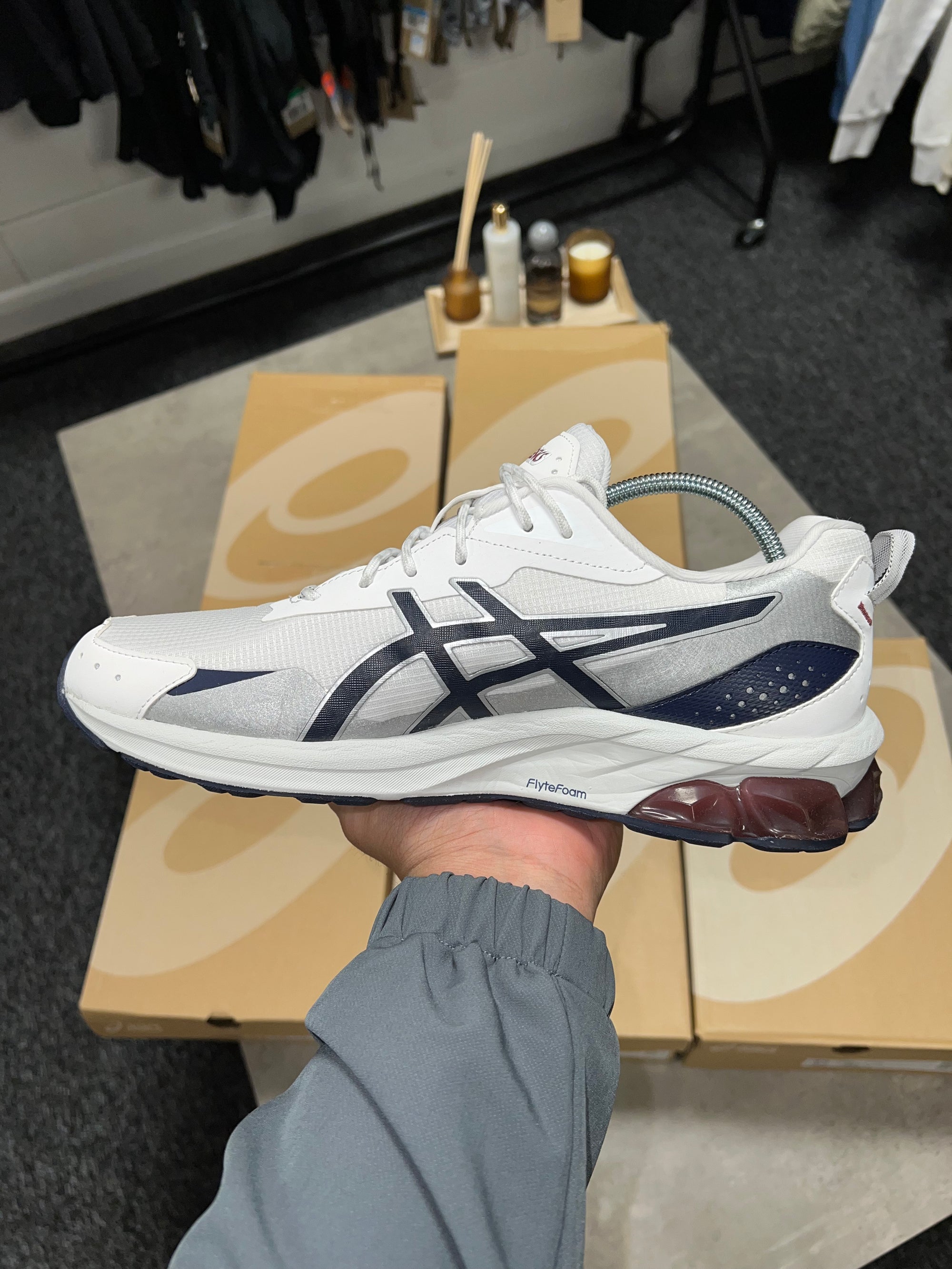 Asics Gel-Quantum 180 LS - White Midnight