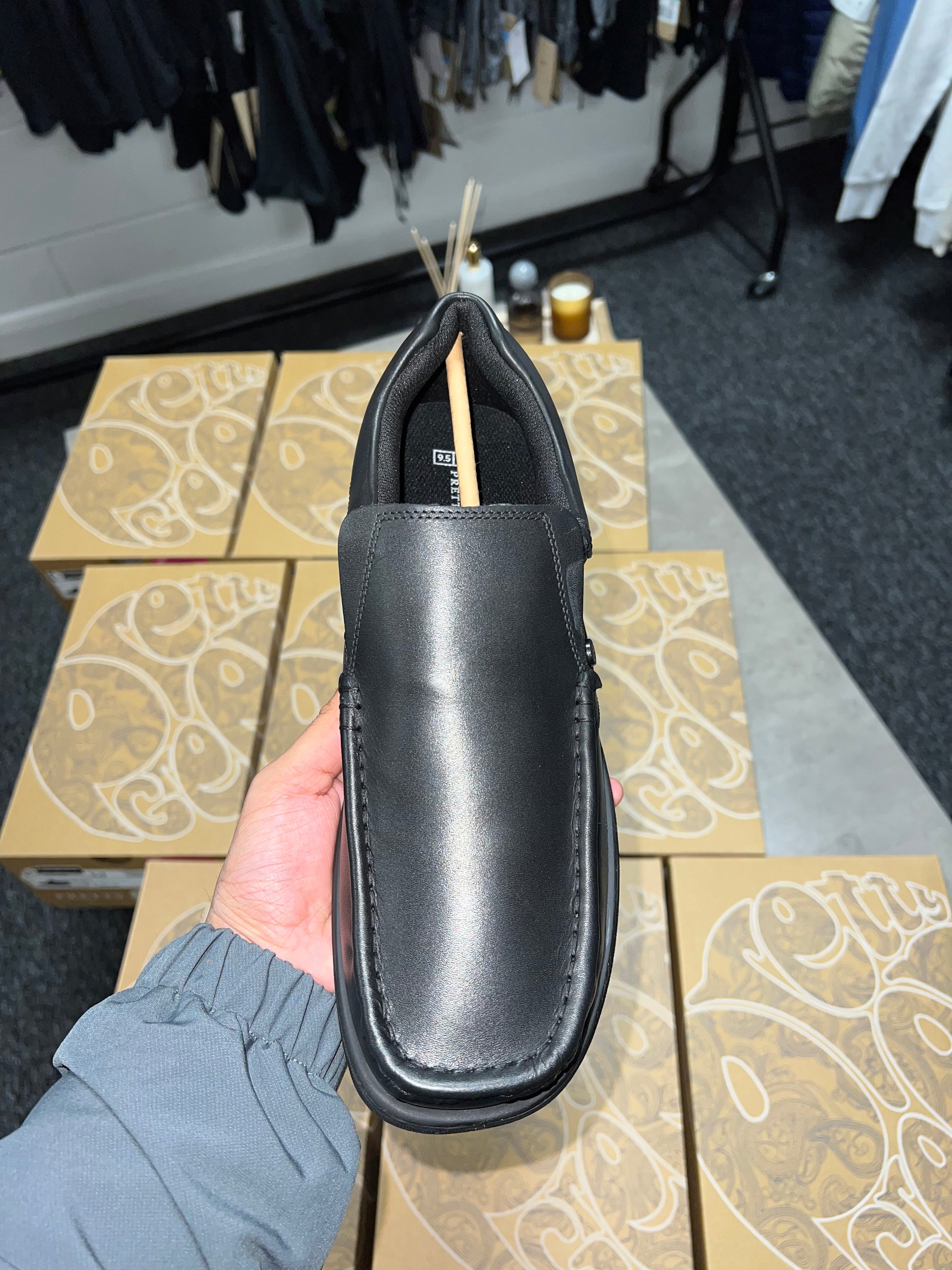 Pretty Green Slip On Smart Shoes