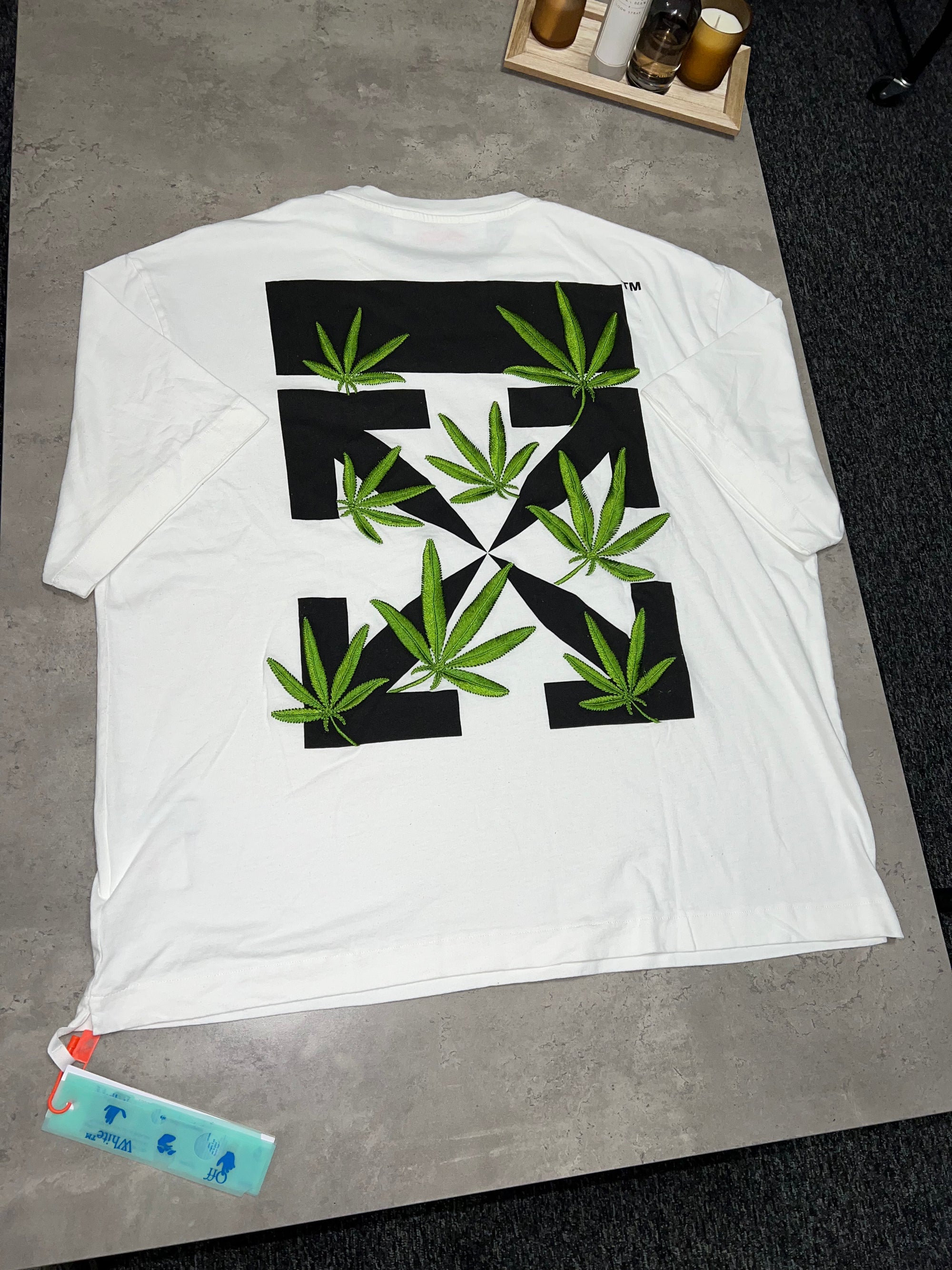 Off-White Weed Arrows T-Shirt RRP £310