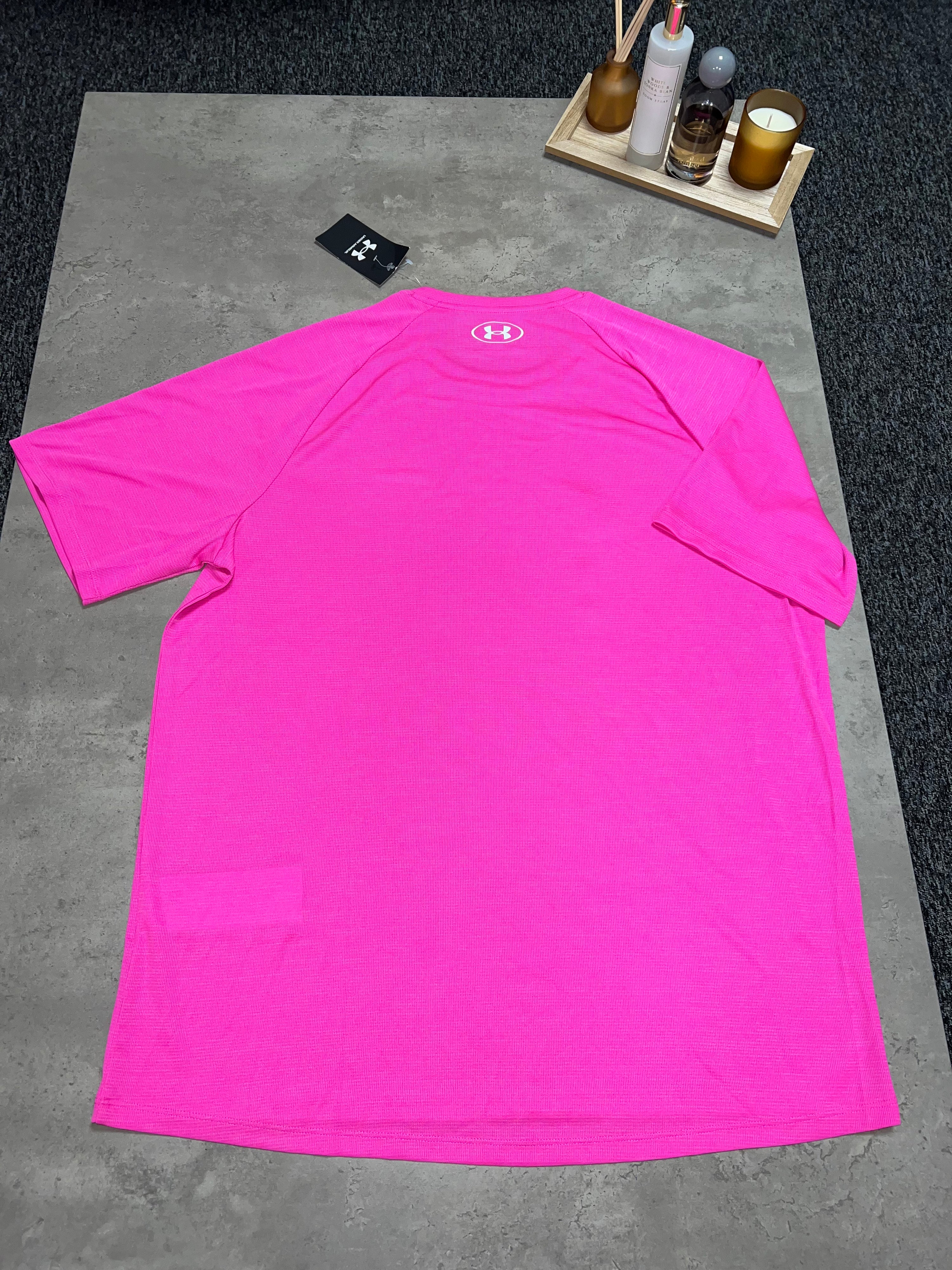 Under Armour Tech Tee Shirt - Rebel Pink