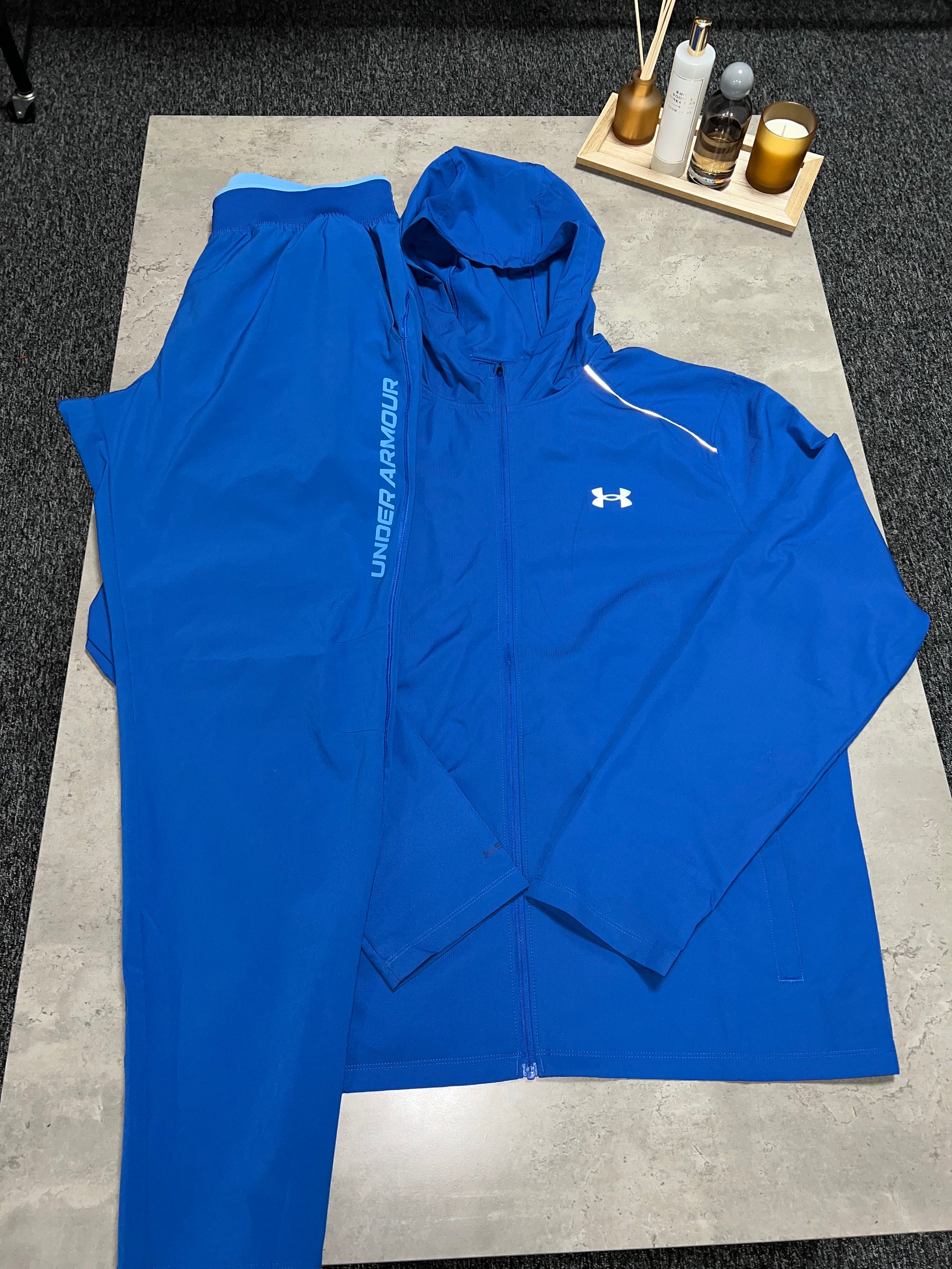Under Armour  Blue Hooded Tracksuit