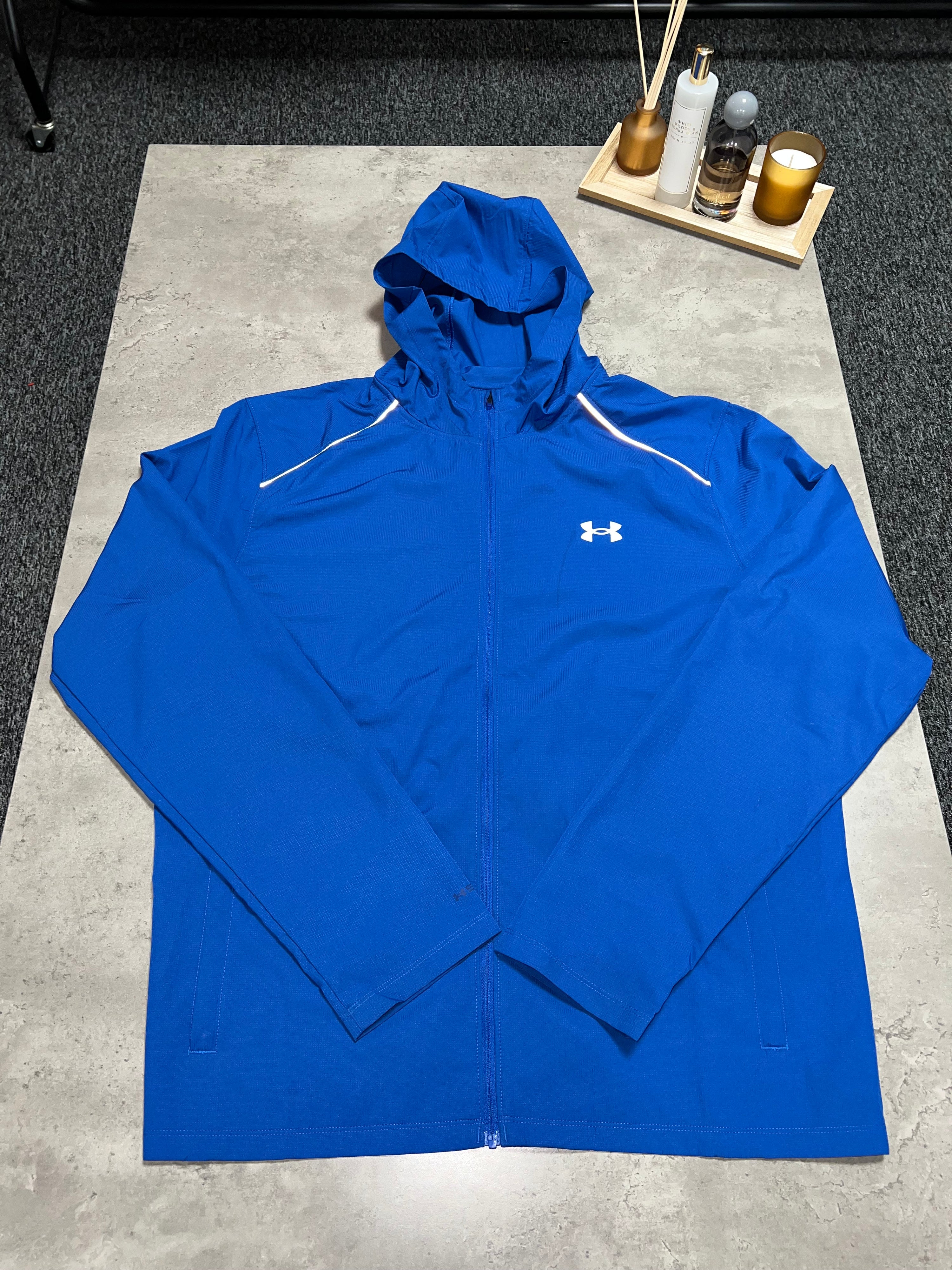 Under Armour  Blue Hooded Tracksuit