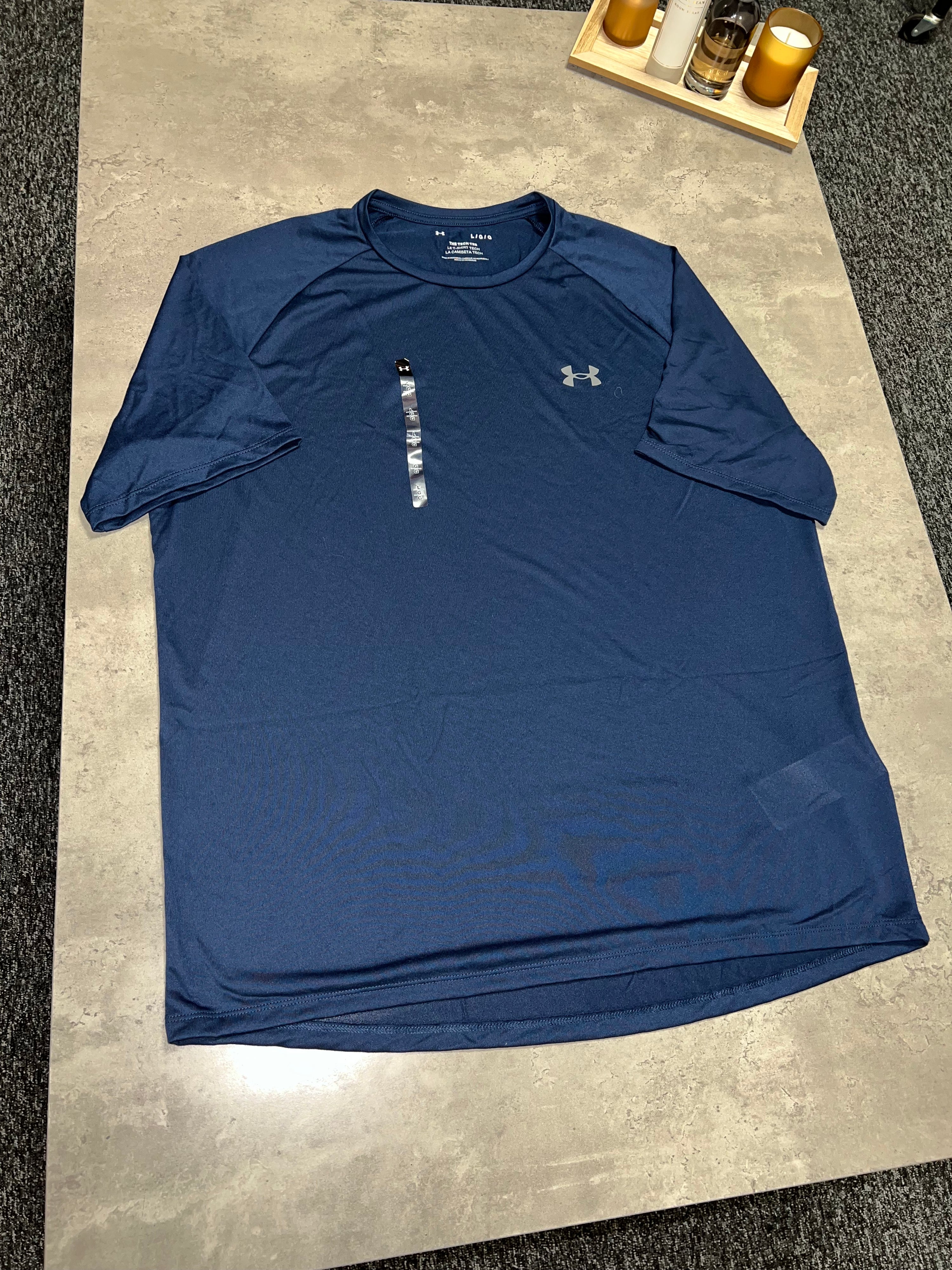 Under Armour Tech T Shirt & Short Set - Blue