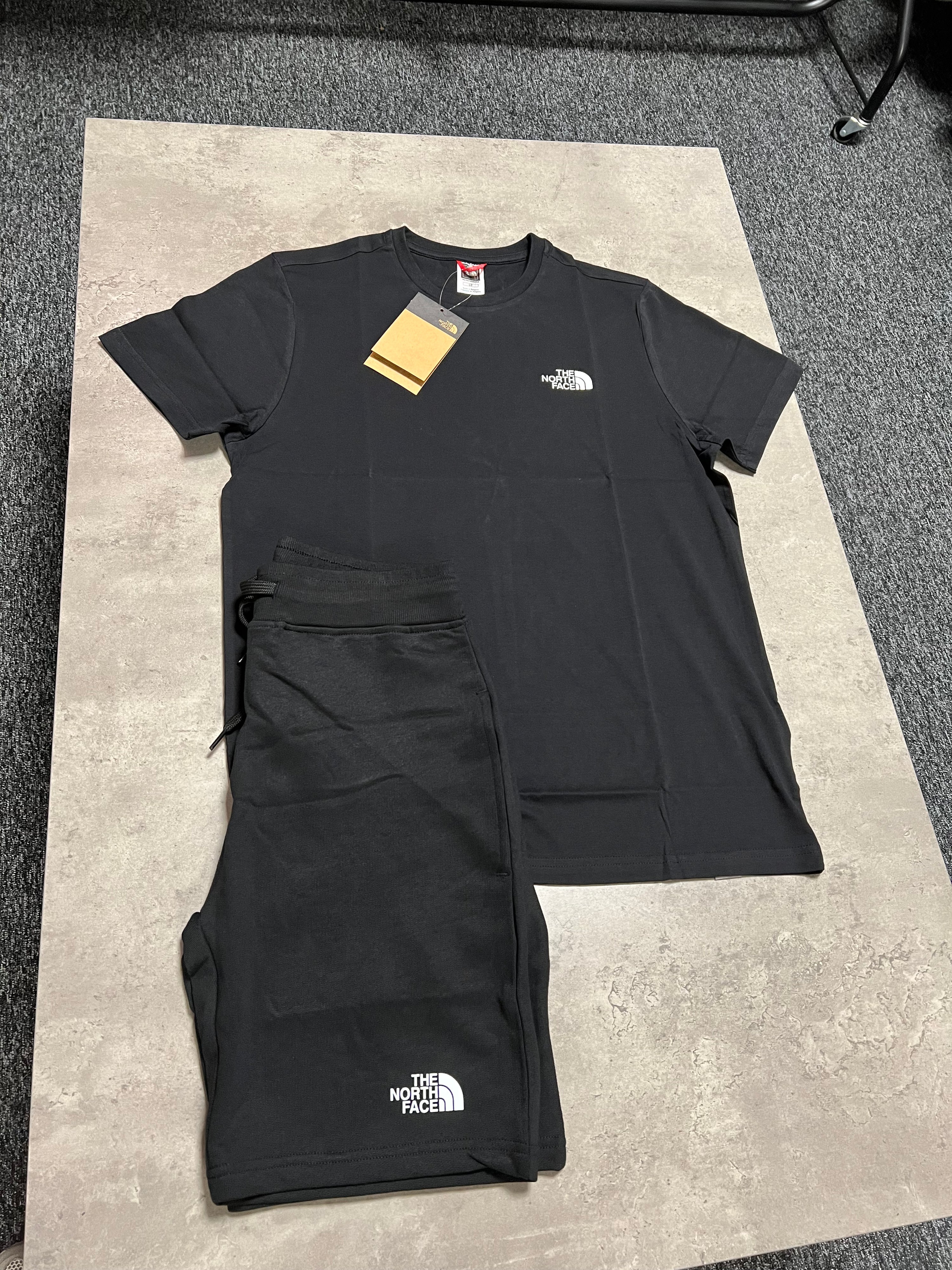 North Face T Shirt & Short Set