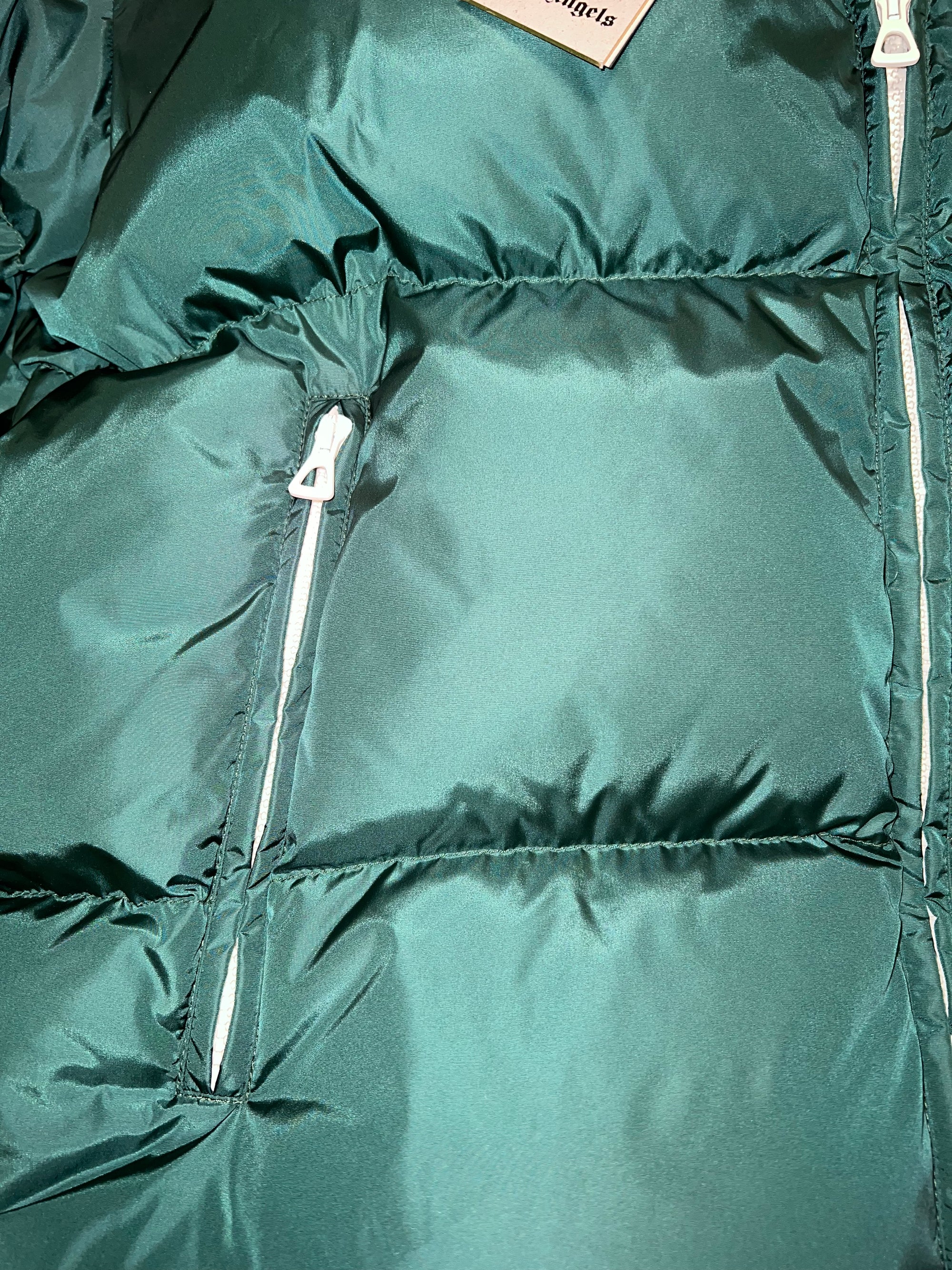 Palm Angels Track Down Jacket - Green