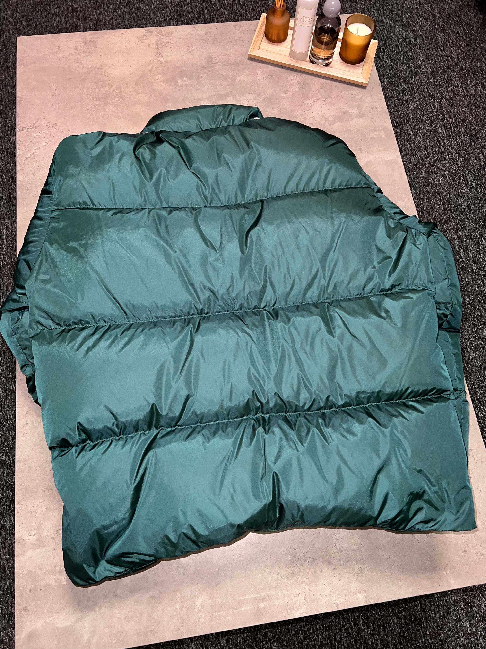 Palm Angels Track Down Jacket - Green