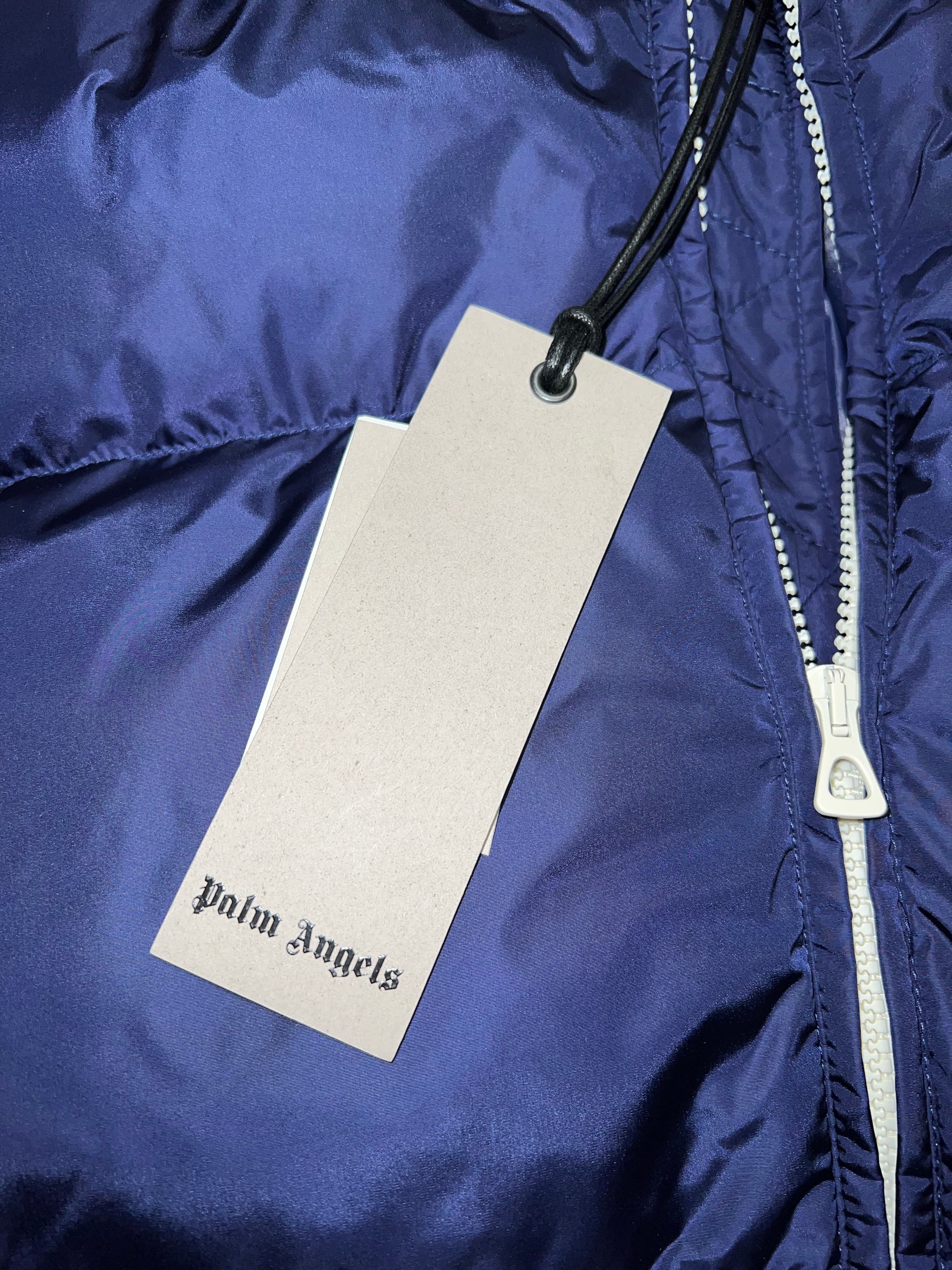 Palm Angels Track Down Jacket - Blue