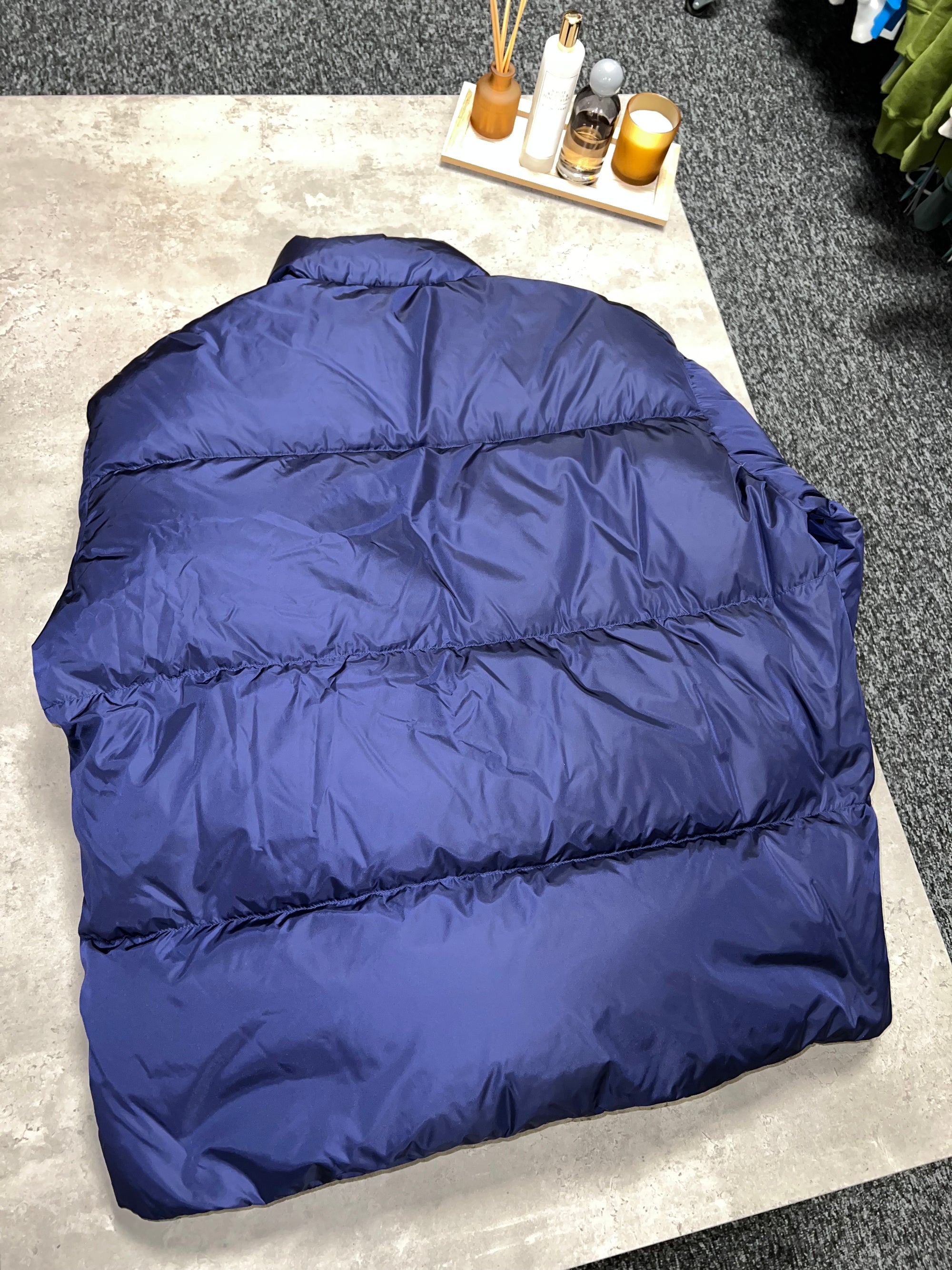 Palm Angels Track Down Jacket - Blue