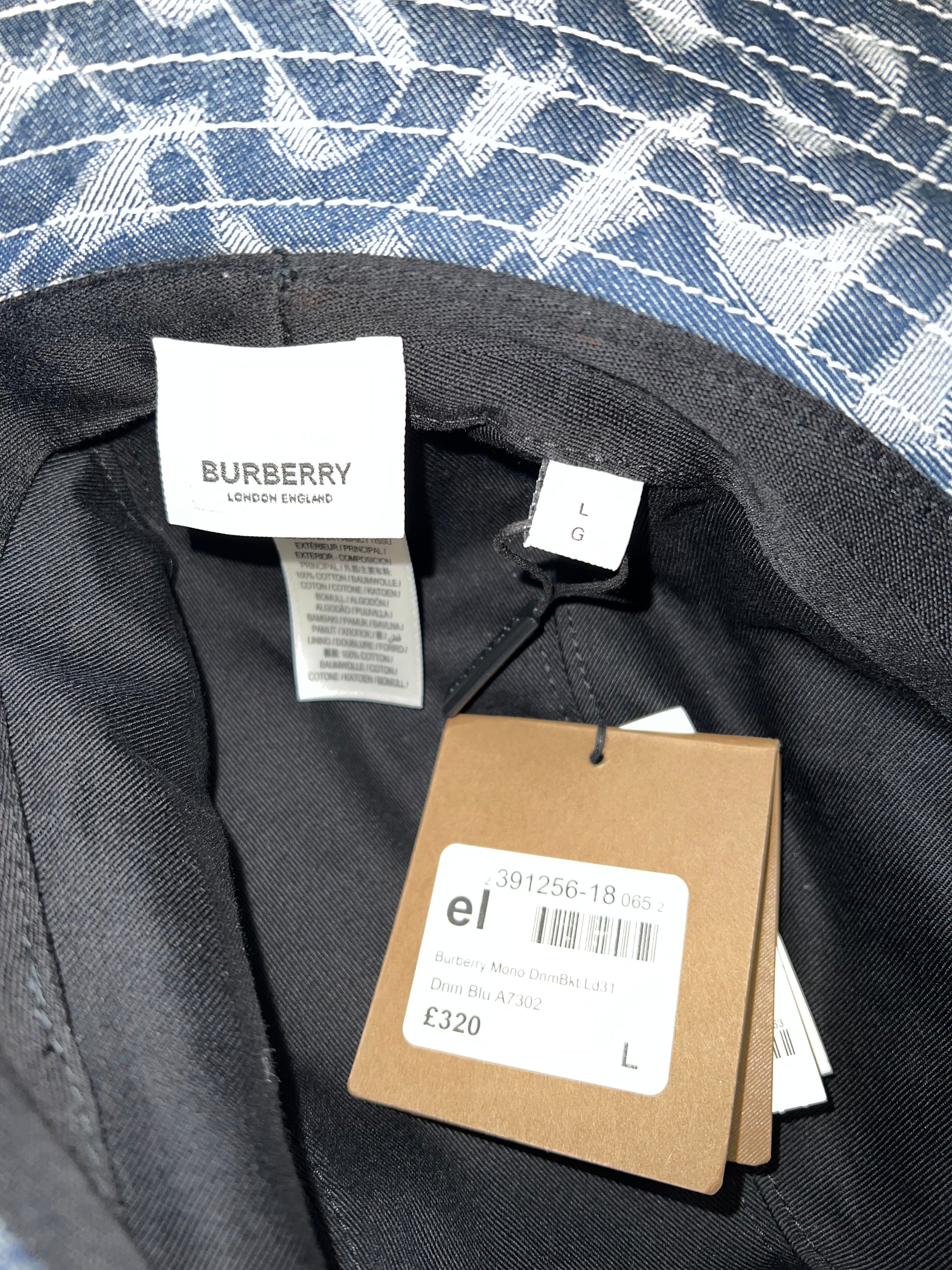 Burberry Denim Bucket Hat