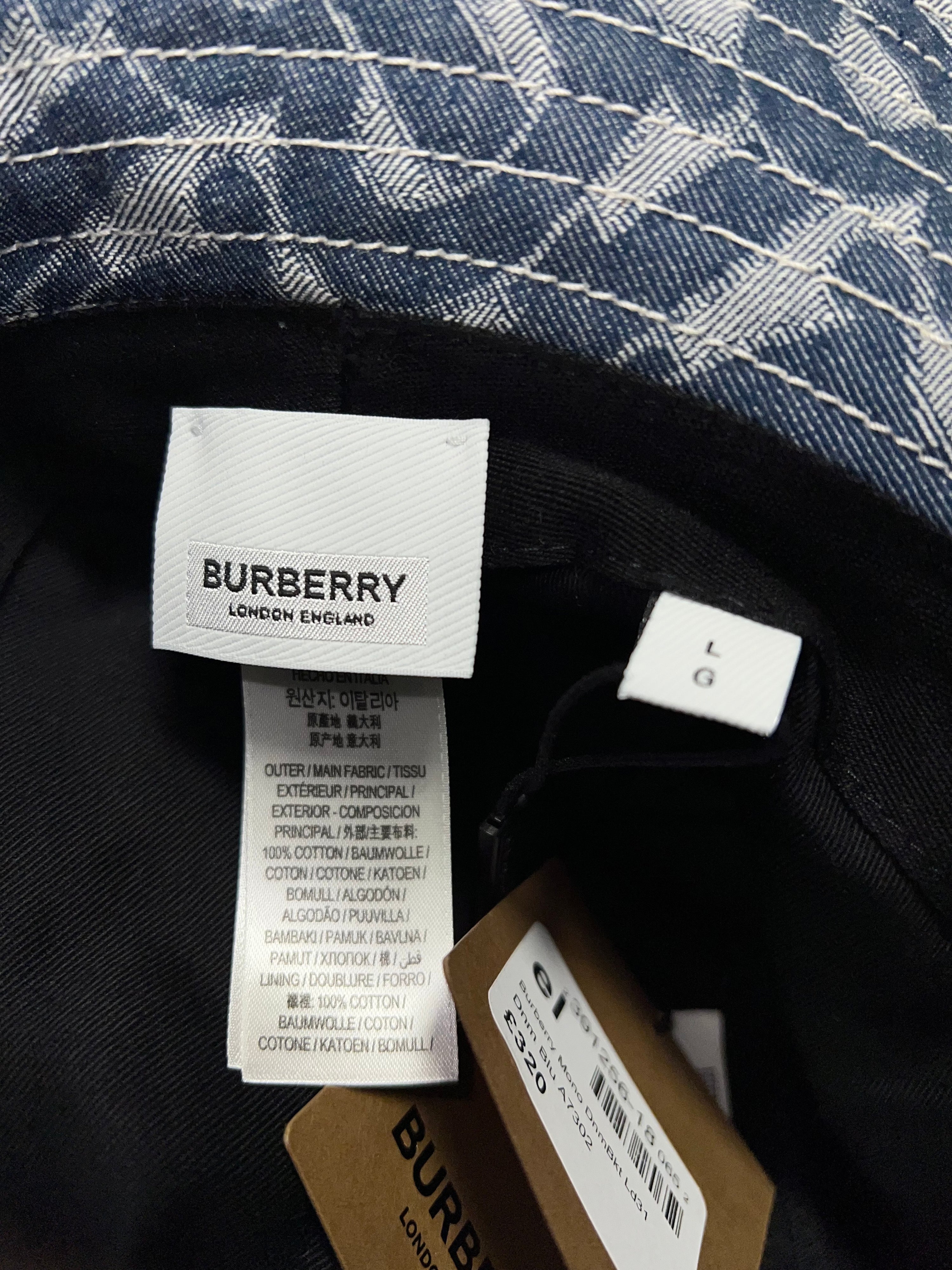 Burberry Denim Bucket Hat