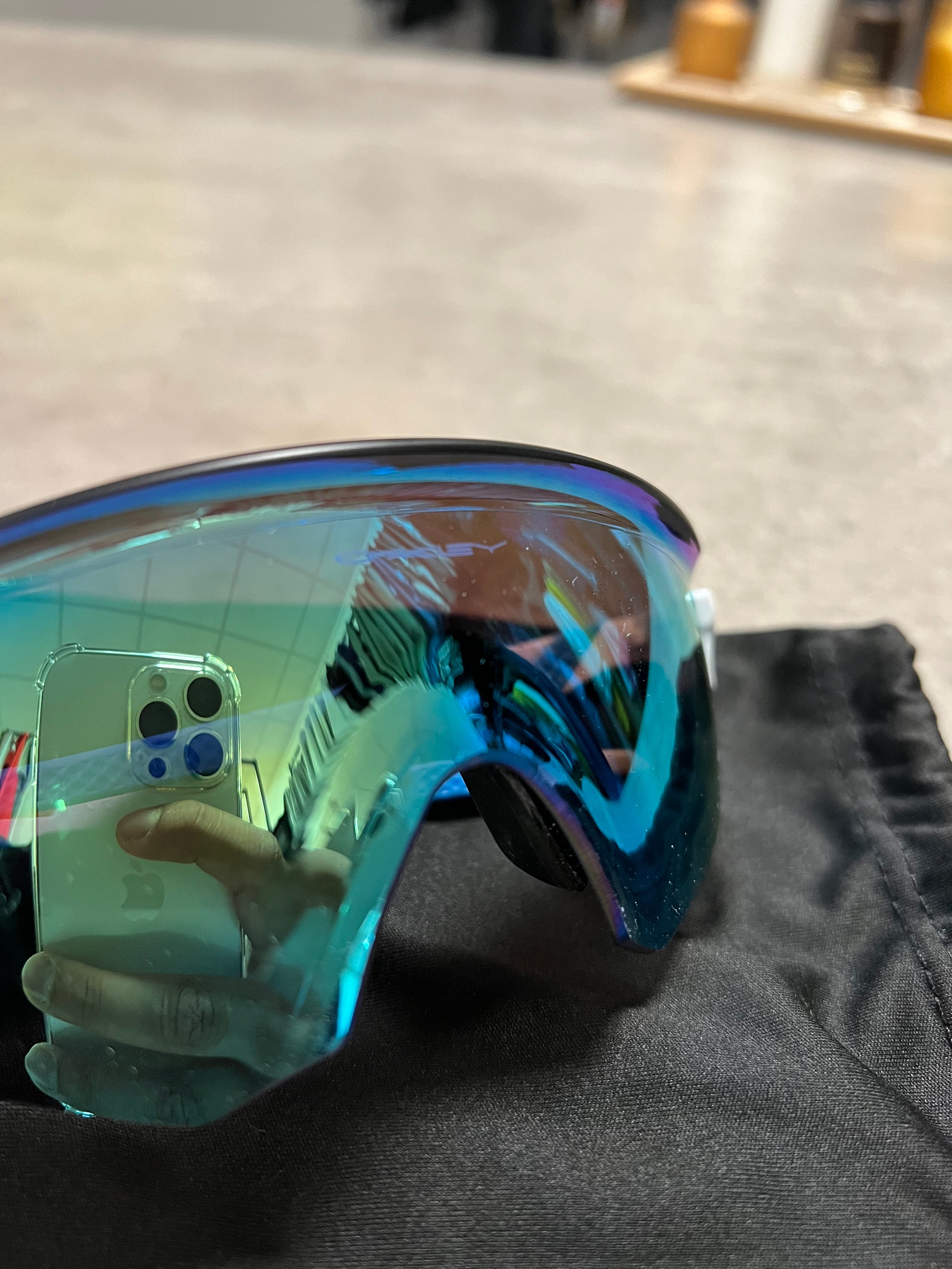 Oakley Encoder White Sapphire Glasses