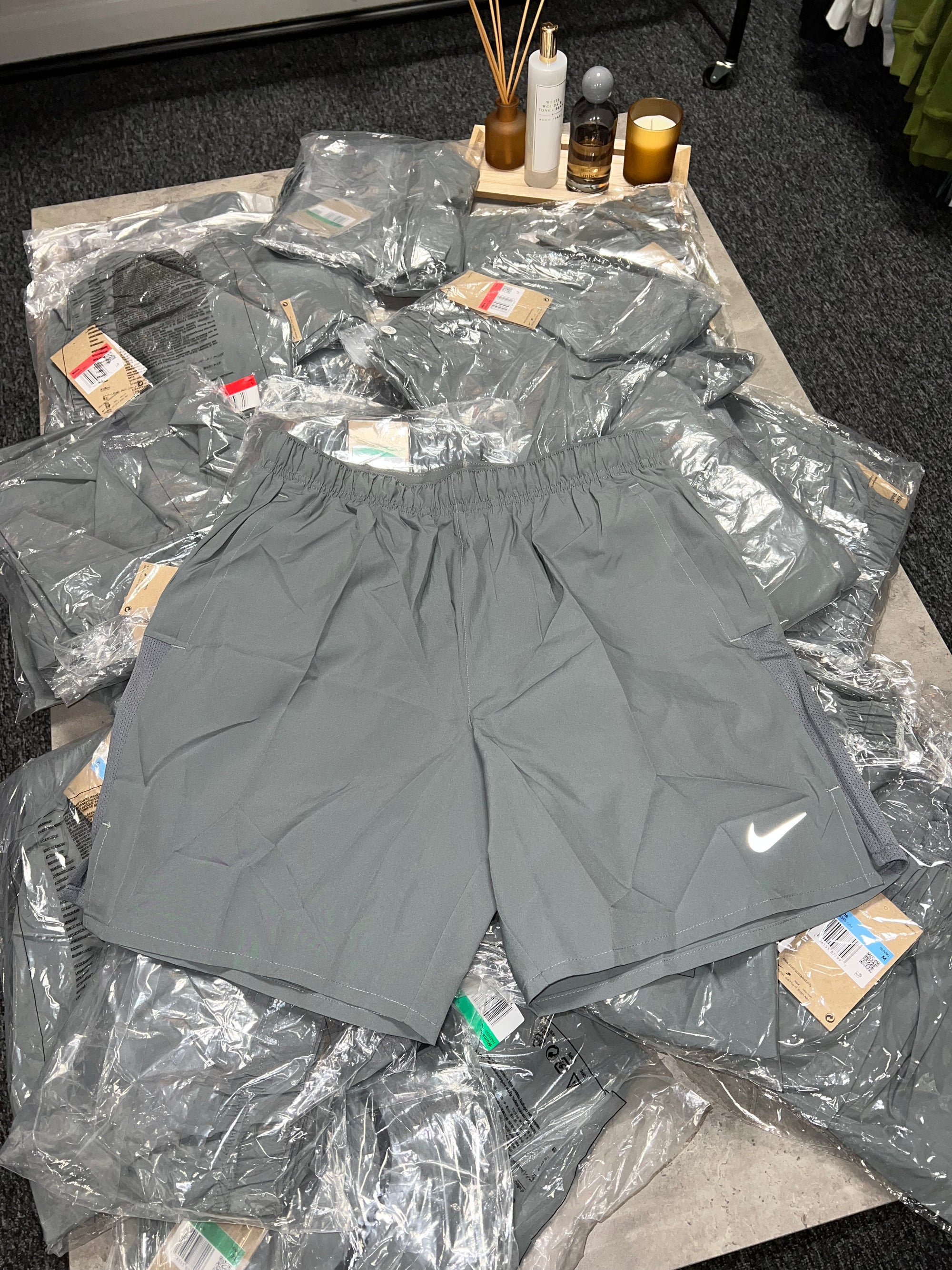 7” Grey Challenger Shorts Asia