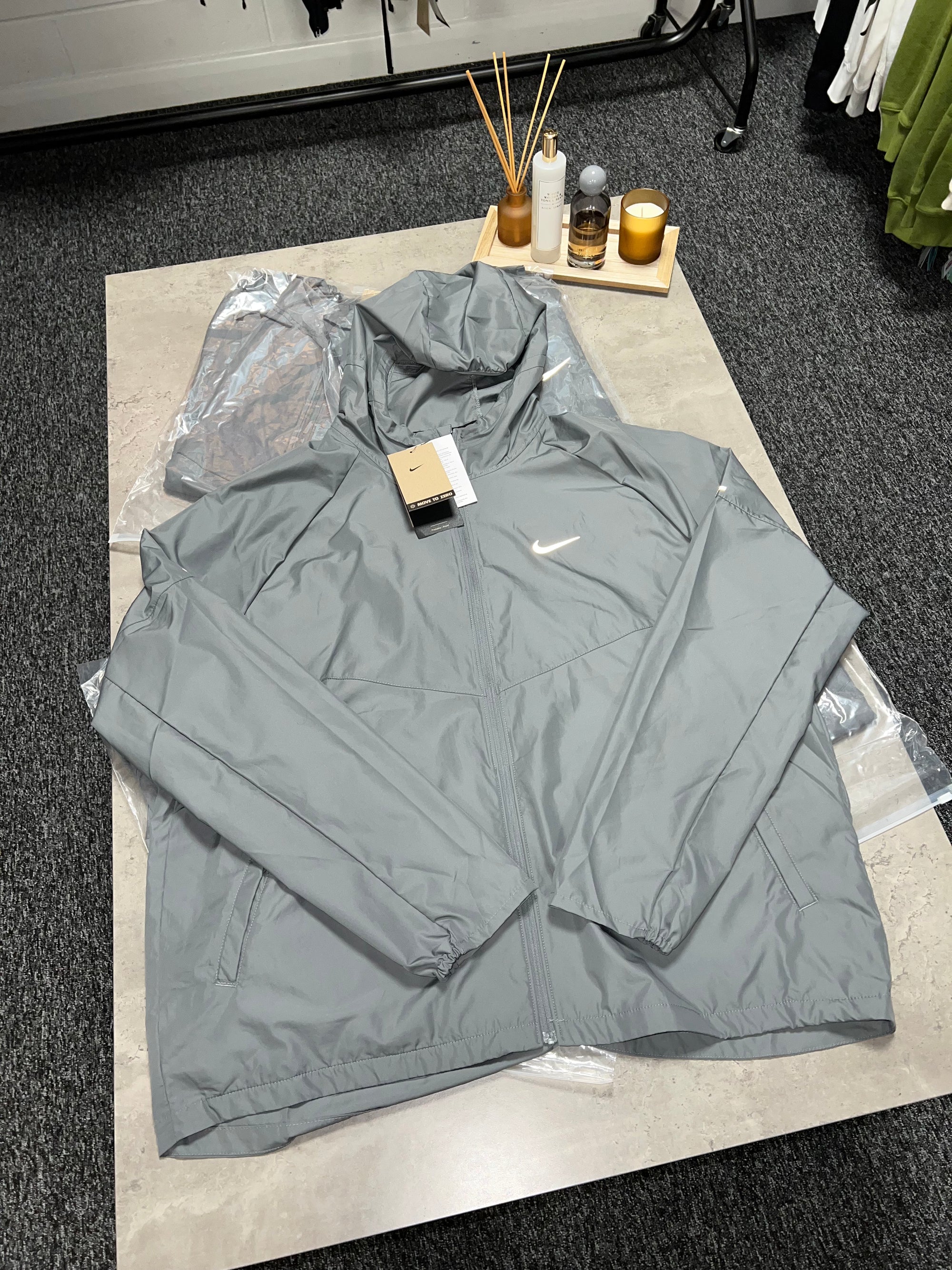 Smoke Grey “Money Man” Windrunner Asia