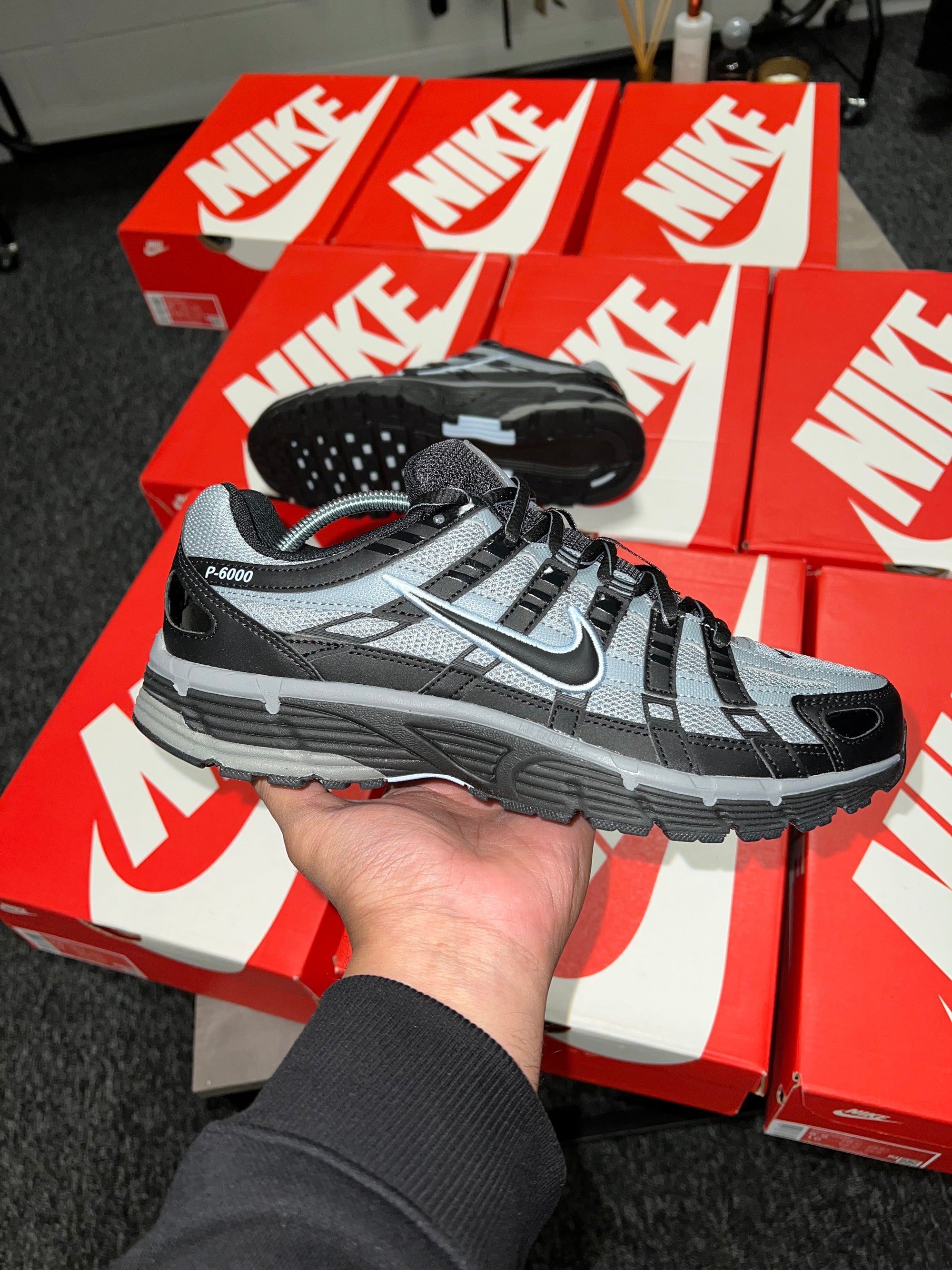 Nike P6000 Black/Cool Grey