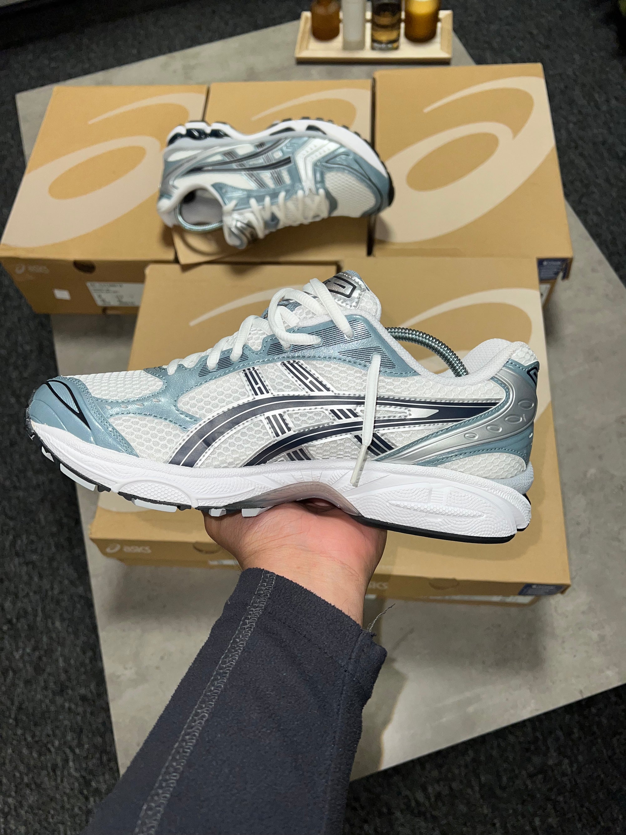 Asics Gel-Kayano 14 - White Fjord Grey