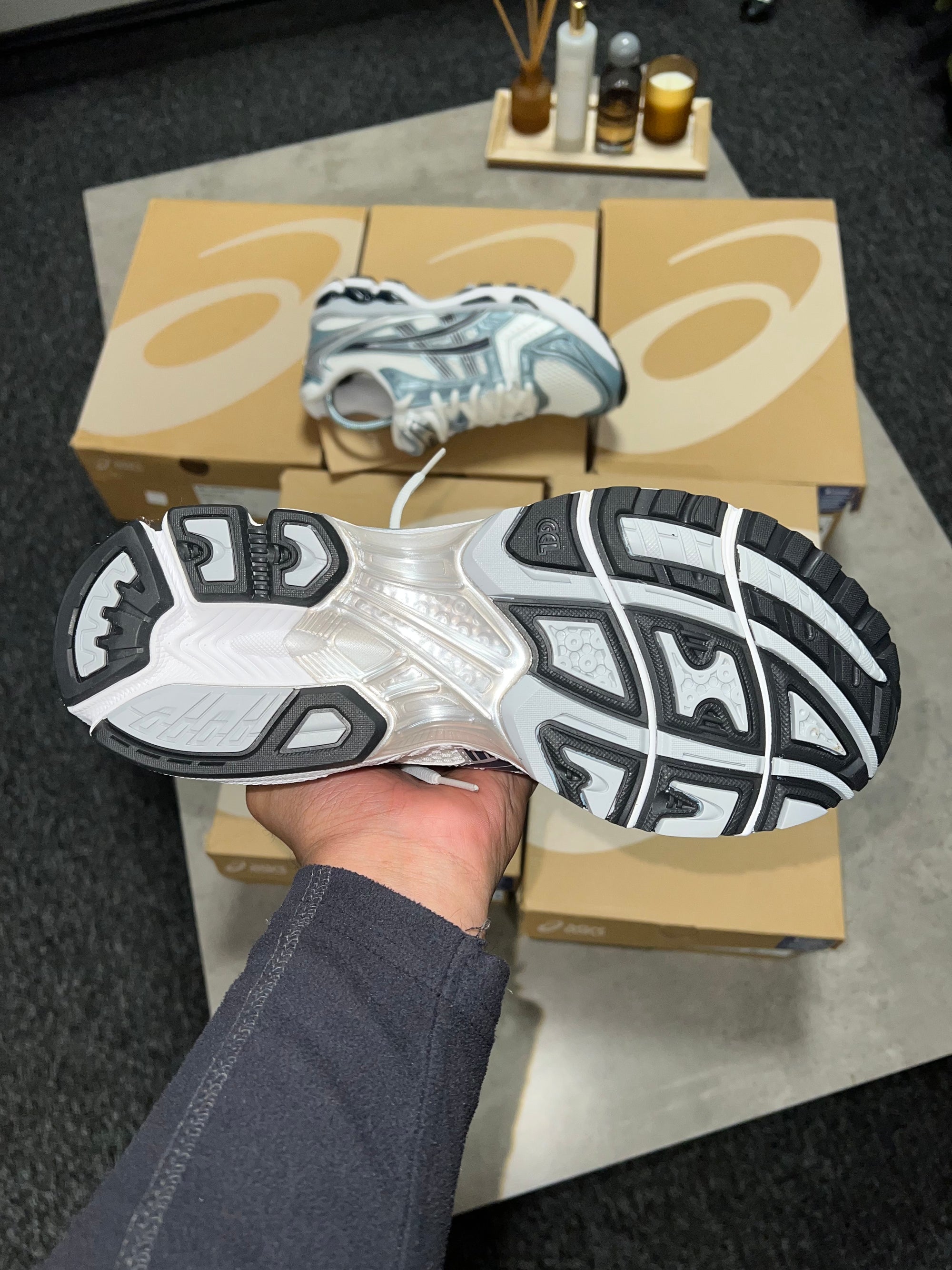 Asics Gel-Kayano 14 - White Fjord Grey