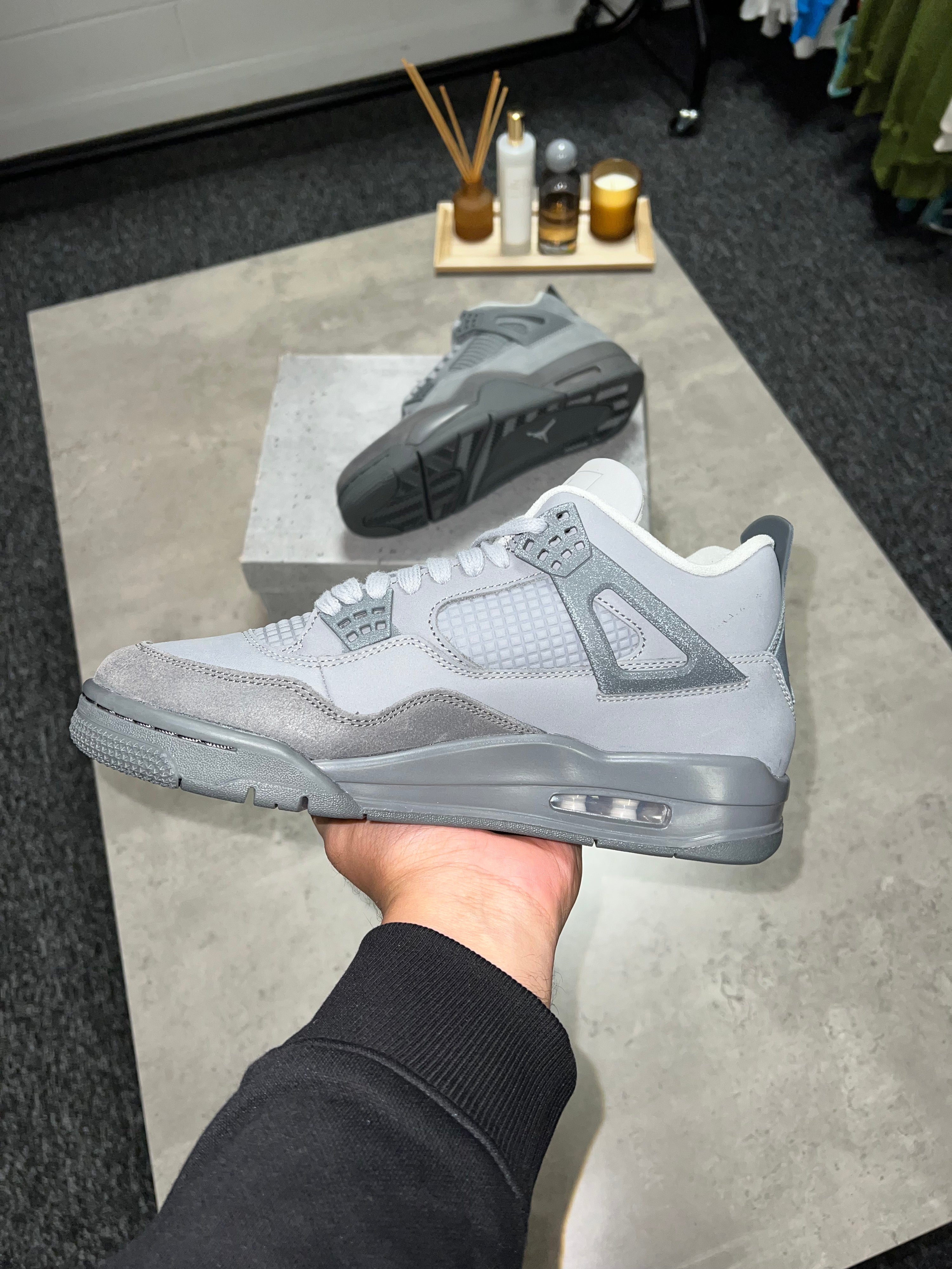Air Jordan 4 Retro SE - Smoke Grey